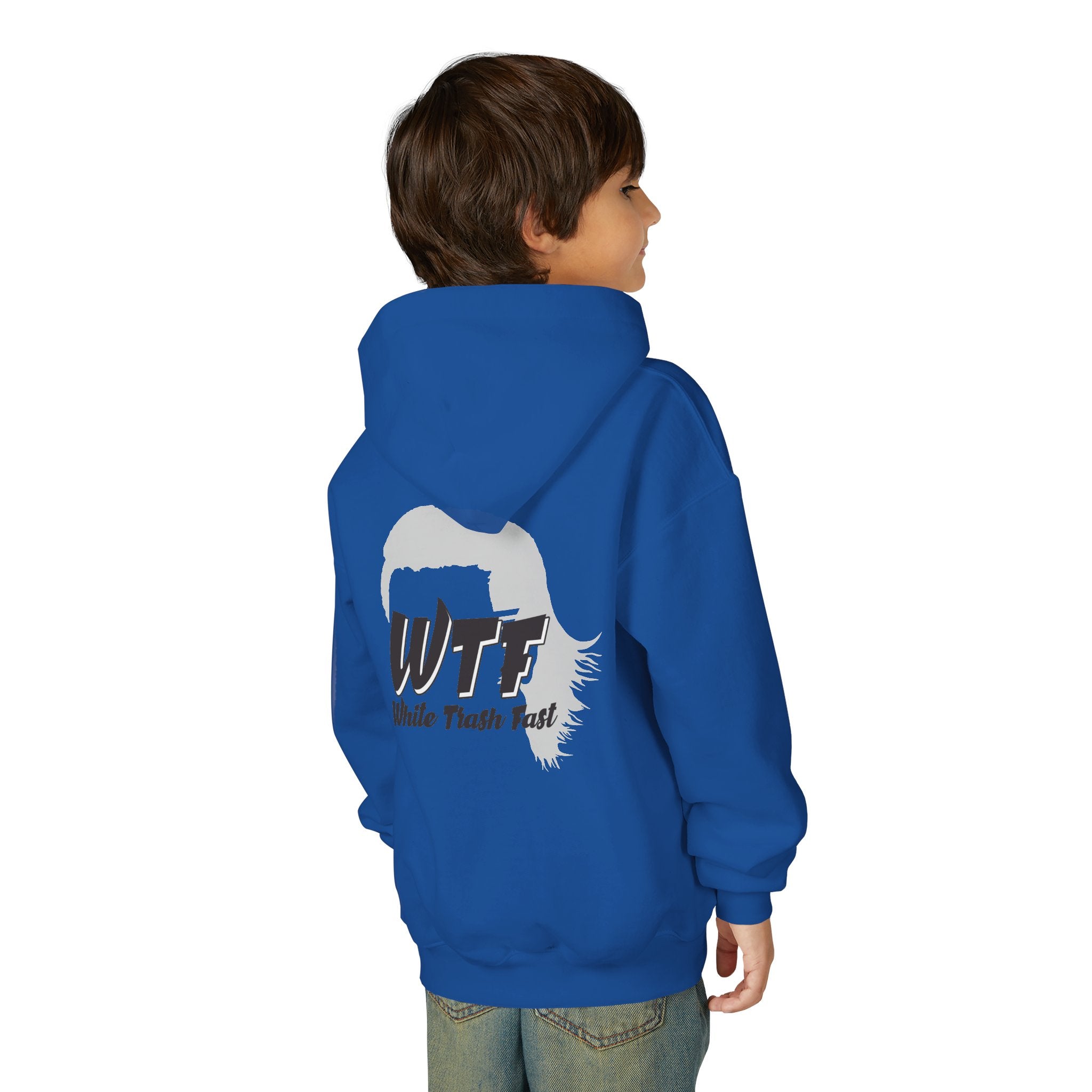 White Trash Fast Youth Unisex Hoodie