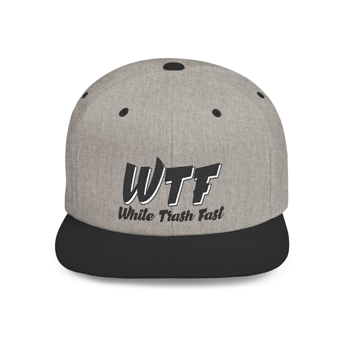 White Trash Fast Flat Bill Snapback
