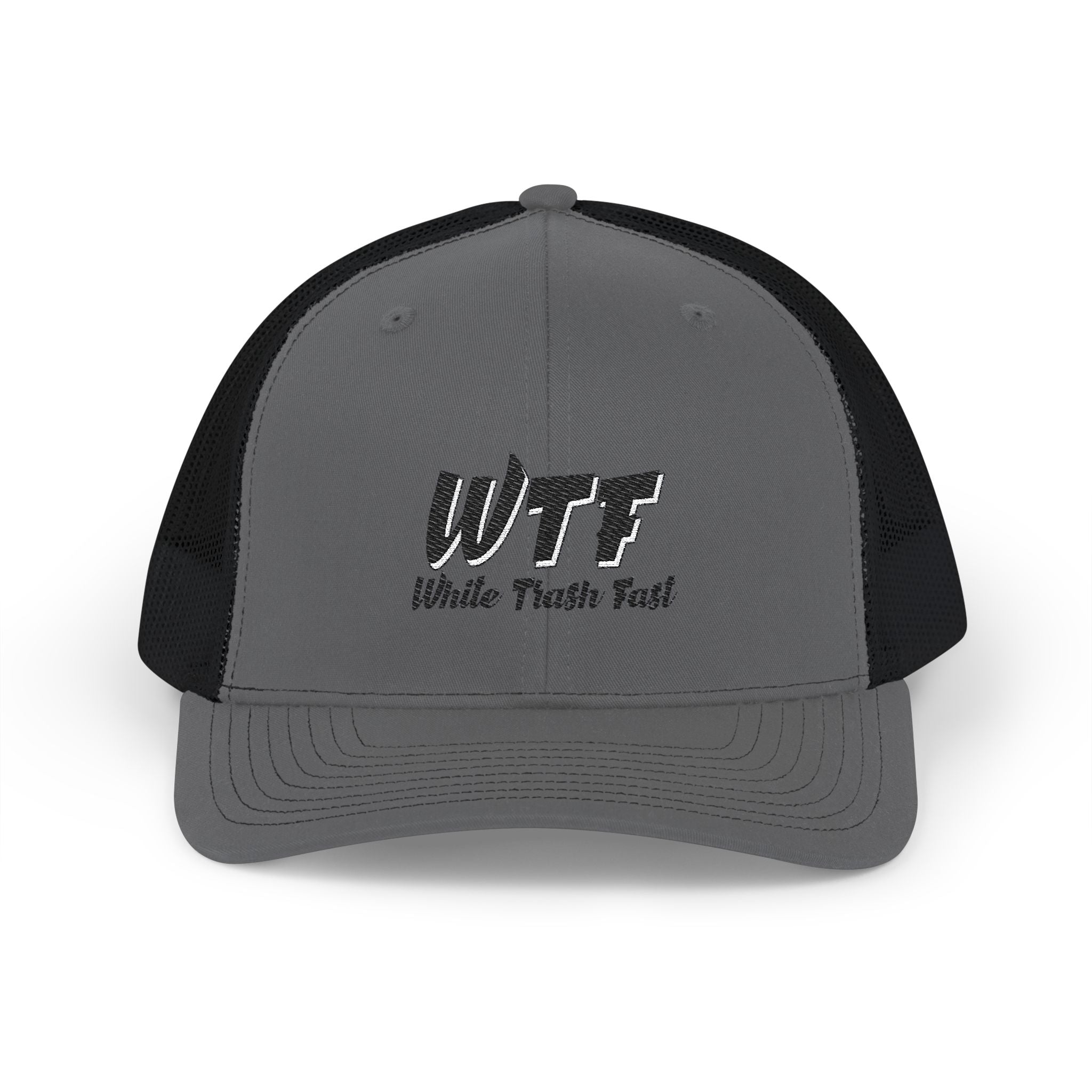 White Trash Fast Unisex Snapback Trucker Cap