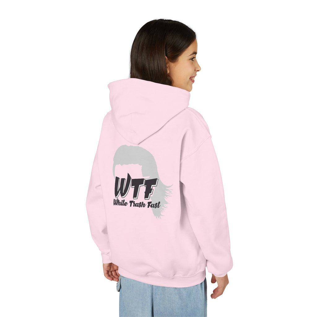 White Trash Fast Youth Unisex Hoodie