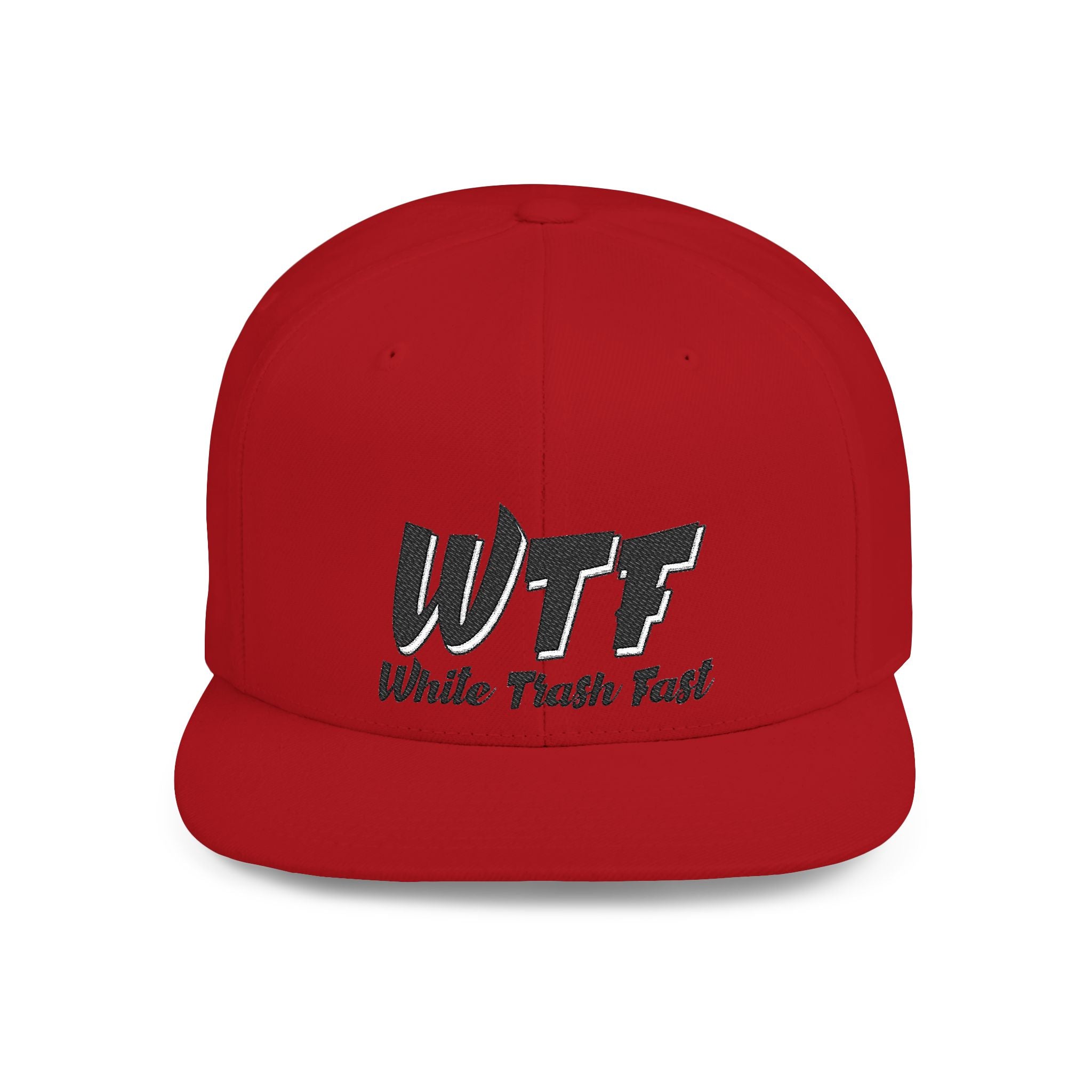 White Trash Fast Flat Bill Snapback