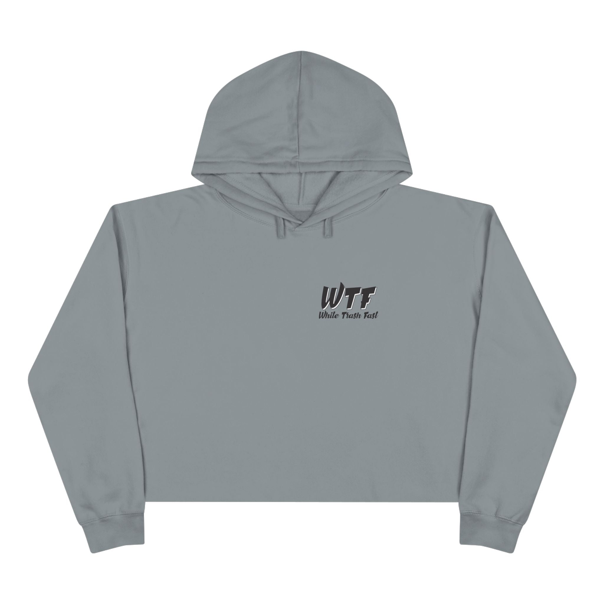 White Trash Fast Women's Crop Hoodie