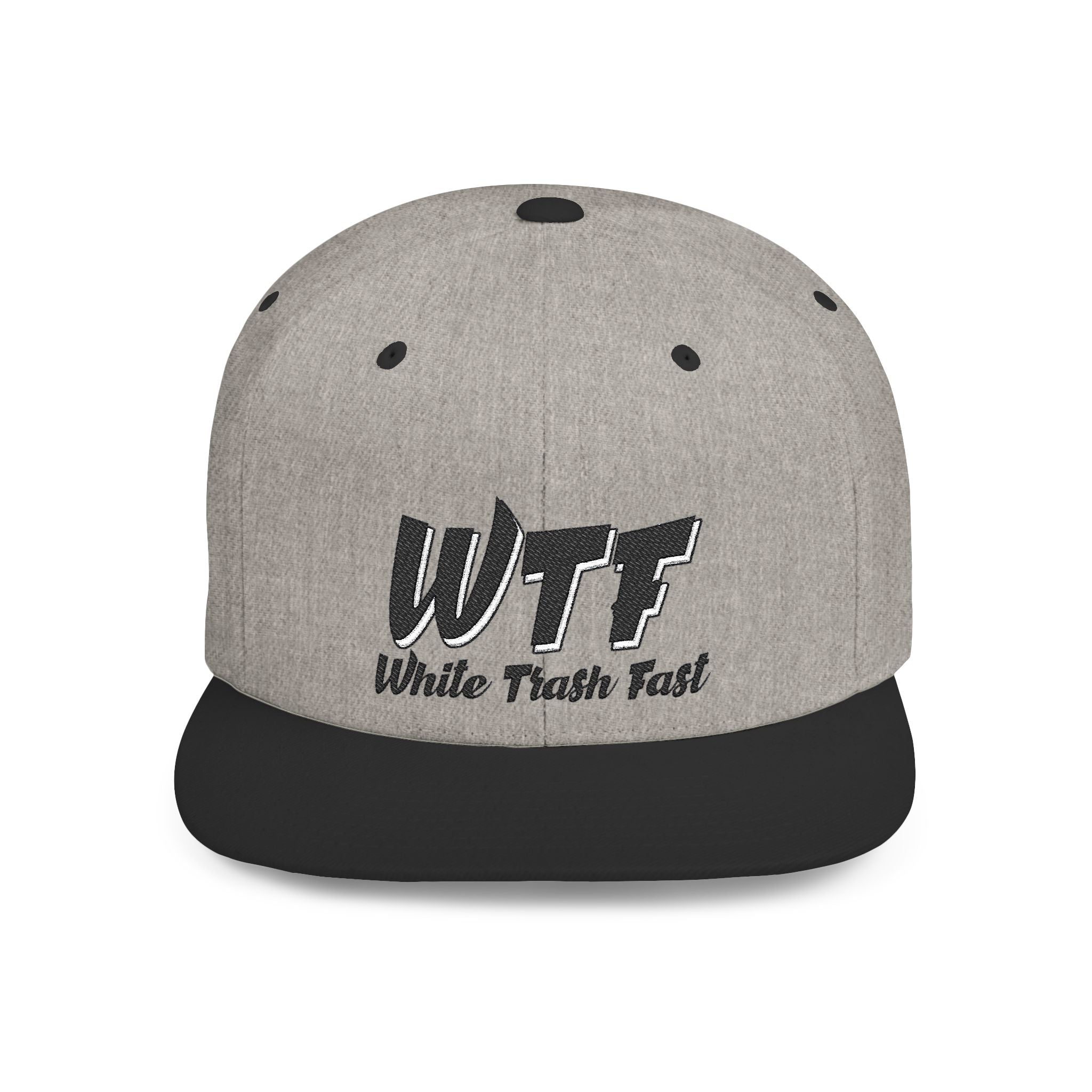 White Trash Fast Flat Bill Snapback