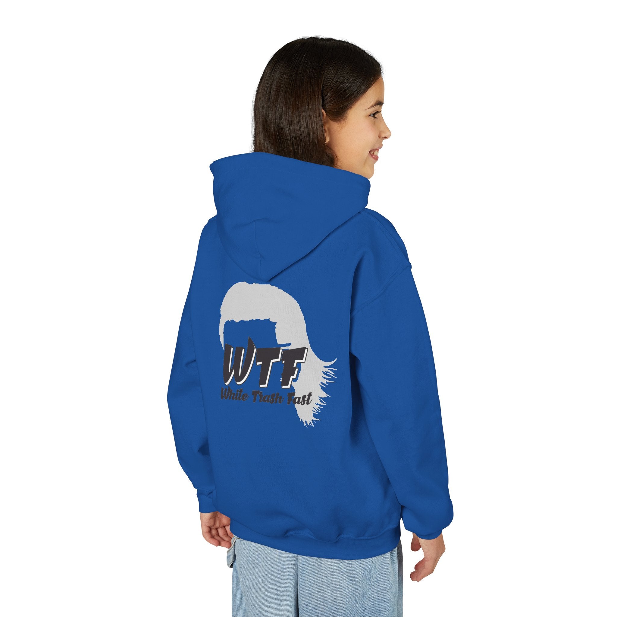 White Trash Fast Youth Unisex Hoodie