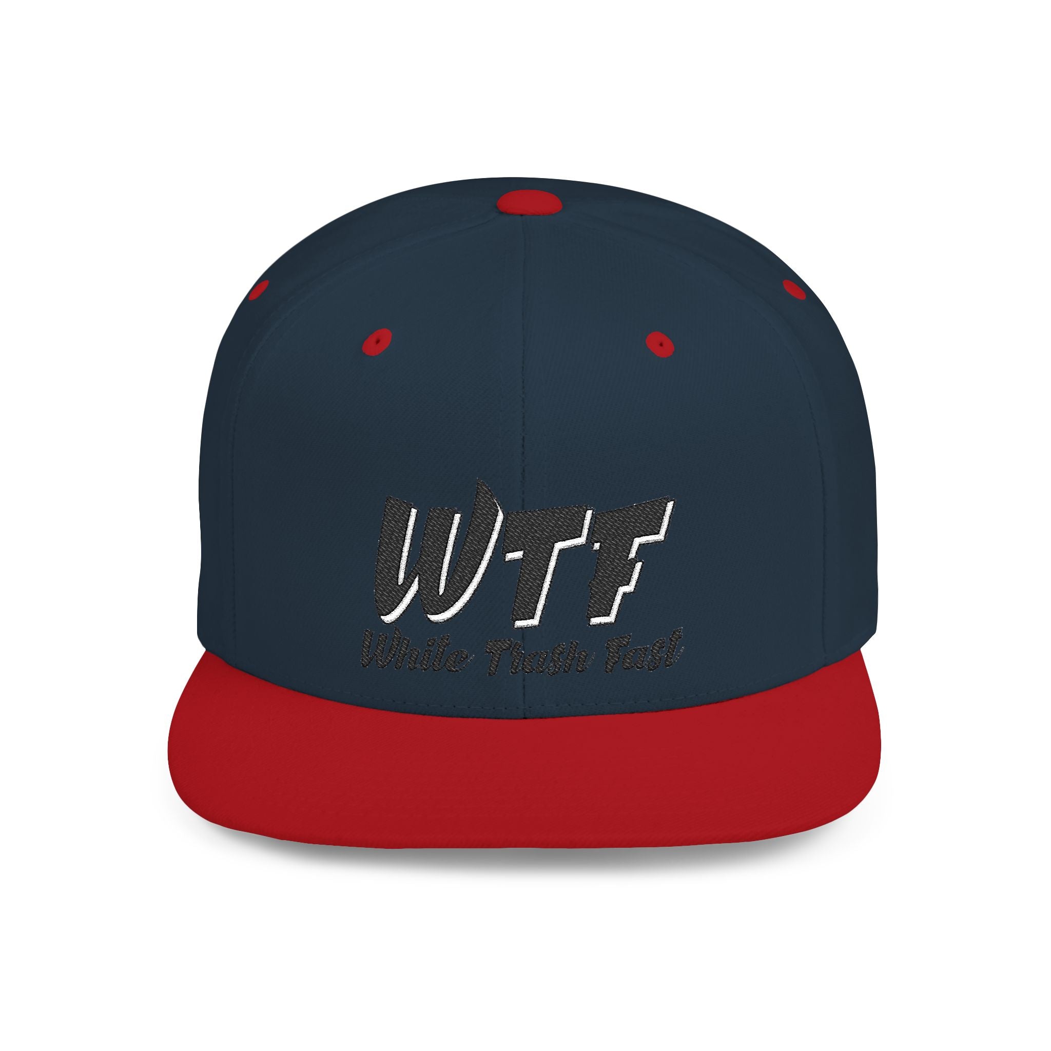 White Trash Fast Flat Bill Snapback