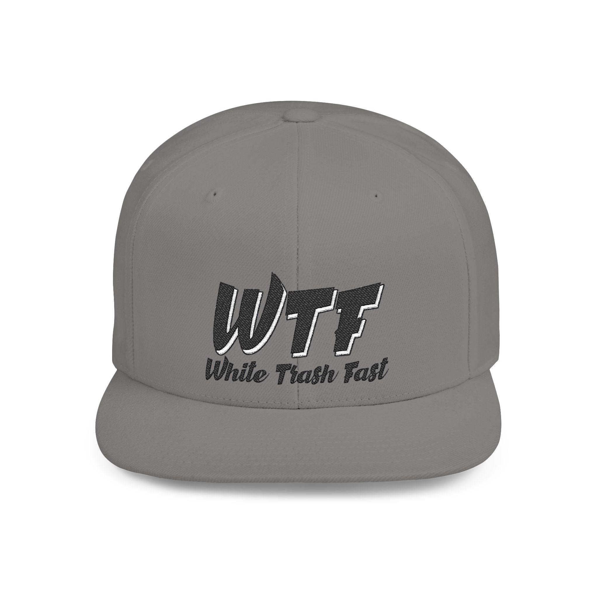 White Trash Fast Flat Bill Snapback