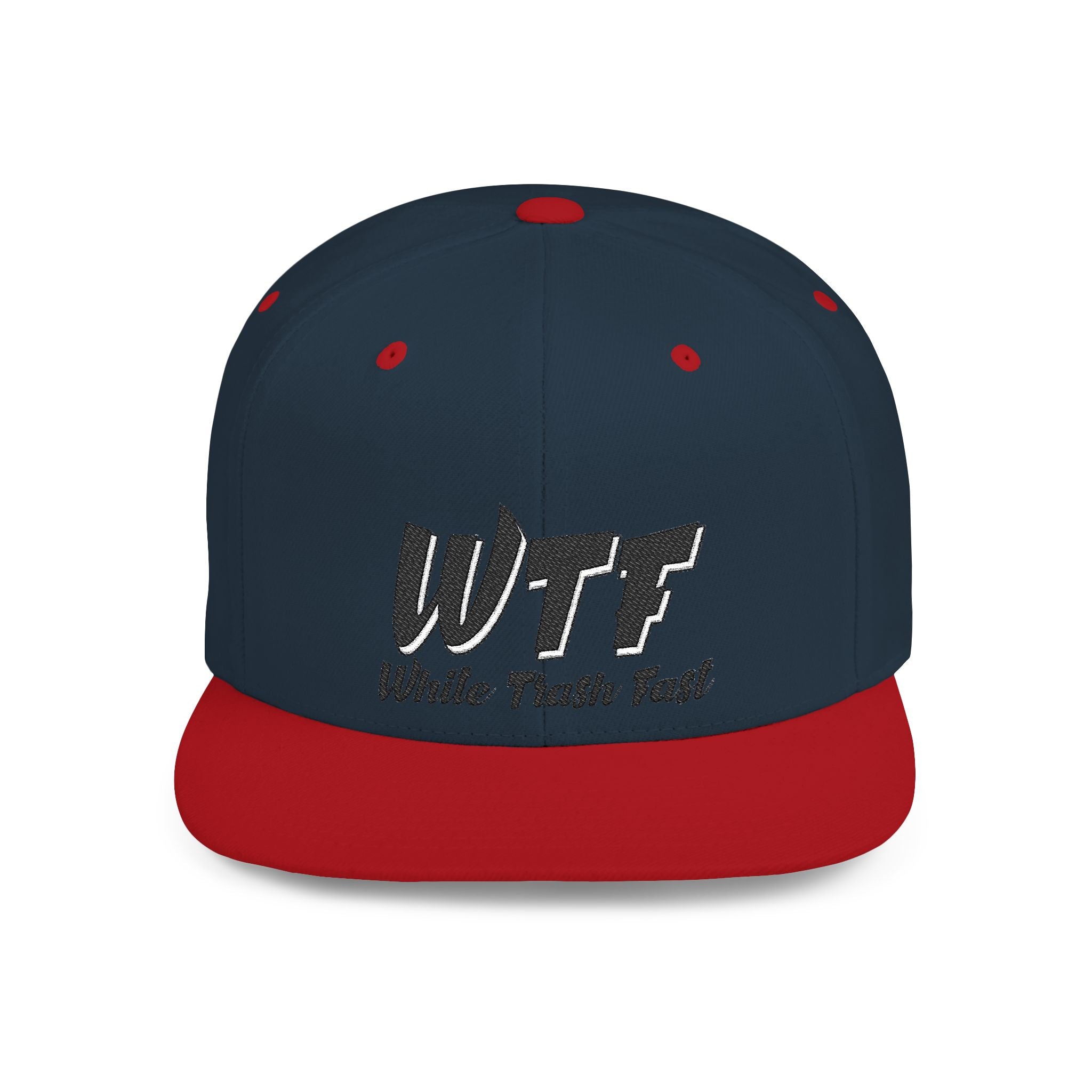 White Trash Fast Flat Bill Snapback