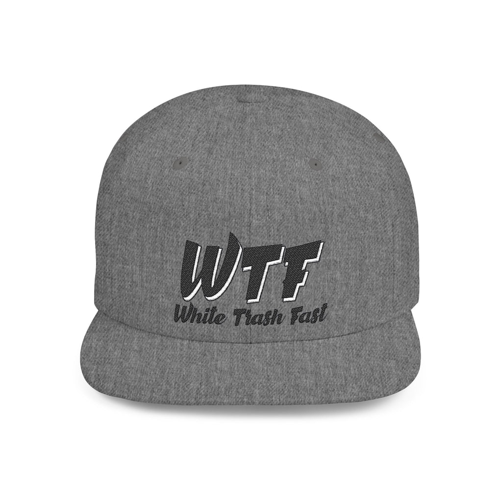 White Trash Fast Flat Bill Snapback