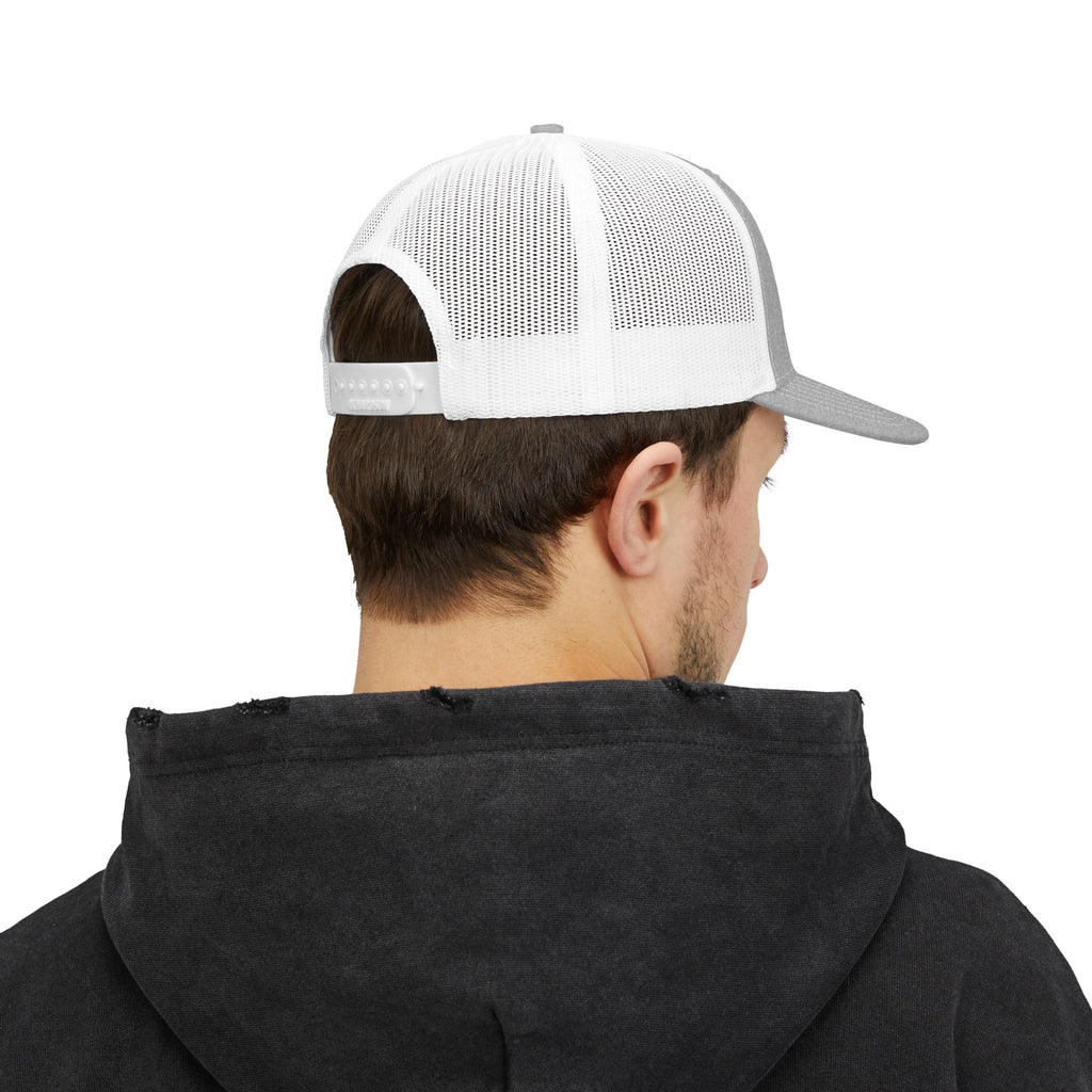 White Trash Fast Unisex Snapback Trucker Cap
