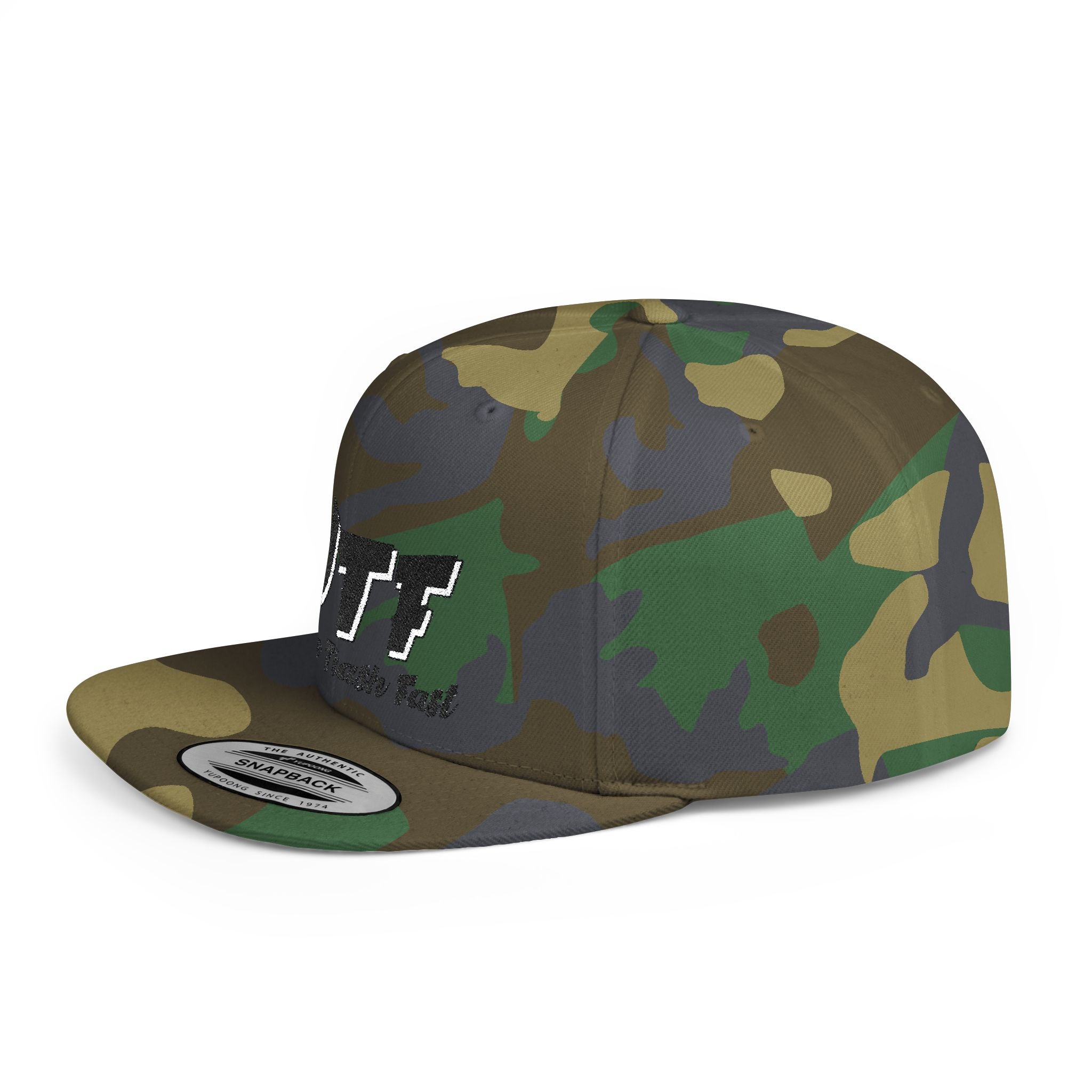 White Trash Fast Flat Bill Snapback
