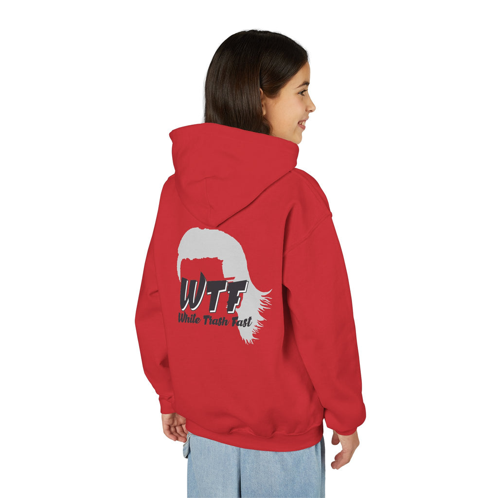 White Trash Fast Youth Unisex Hoodie