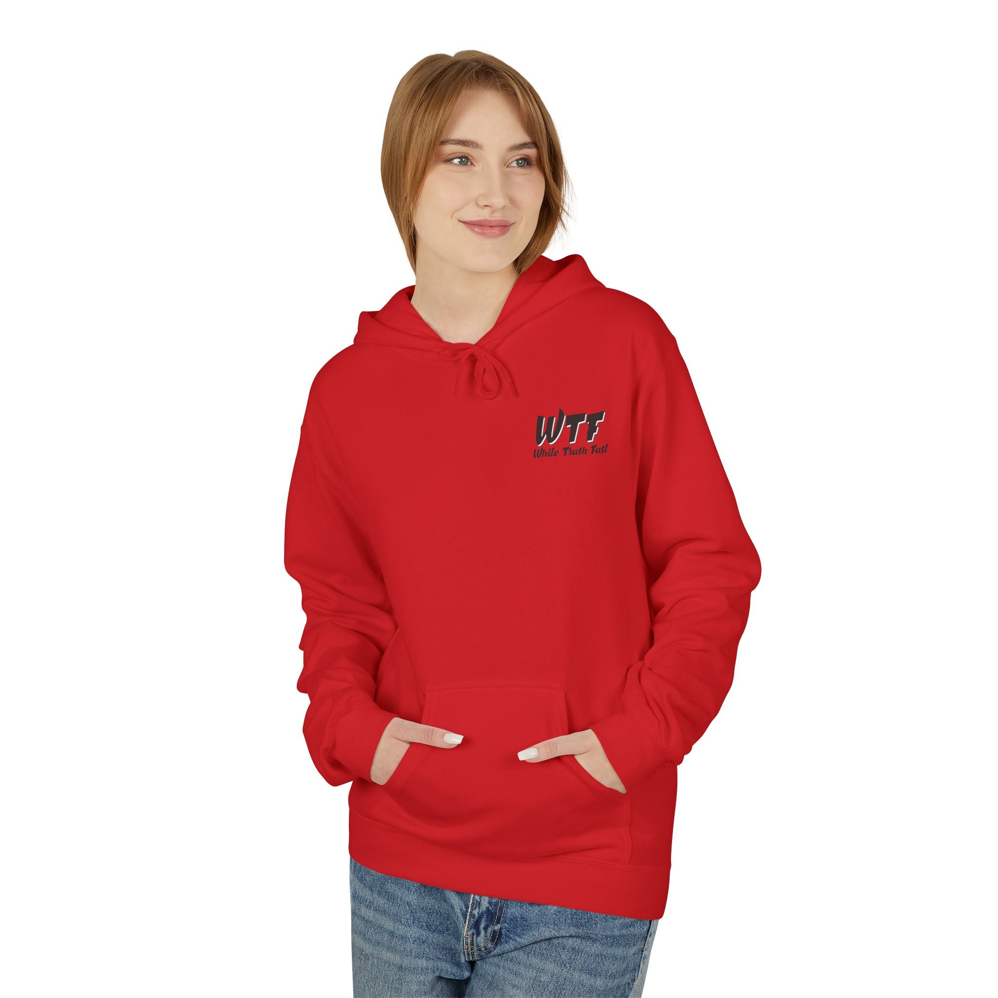 White Trash Fast Unisex Hoodie