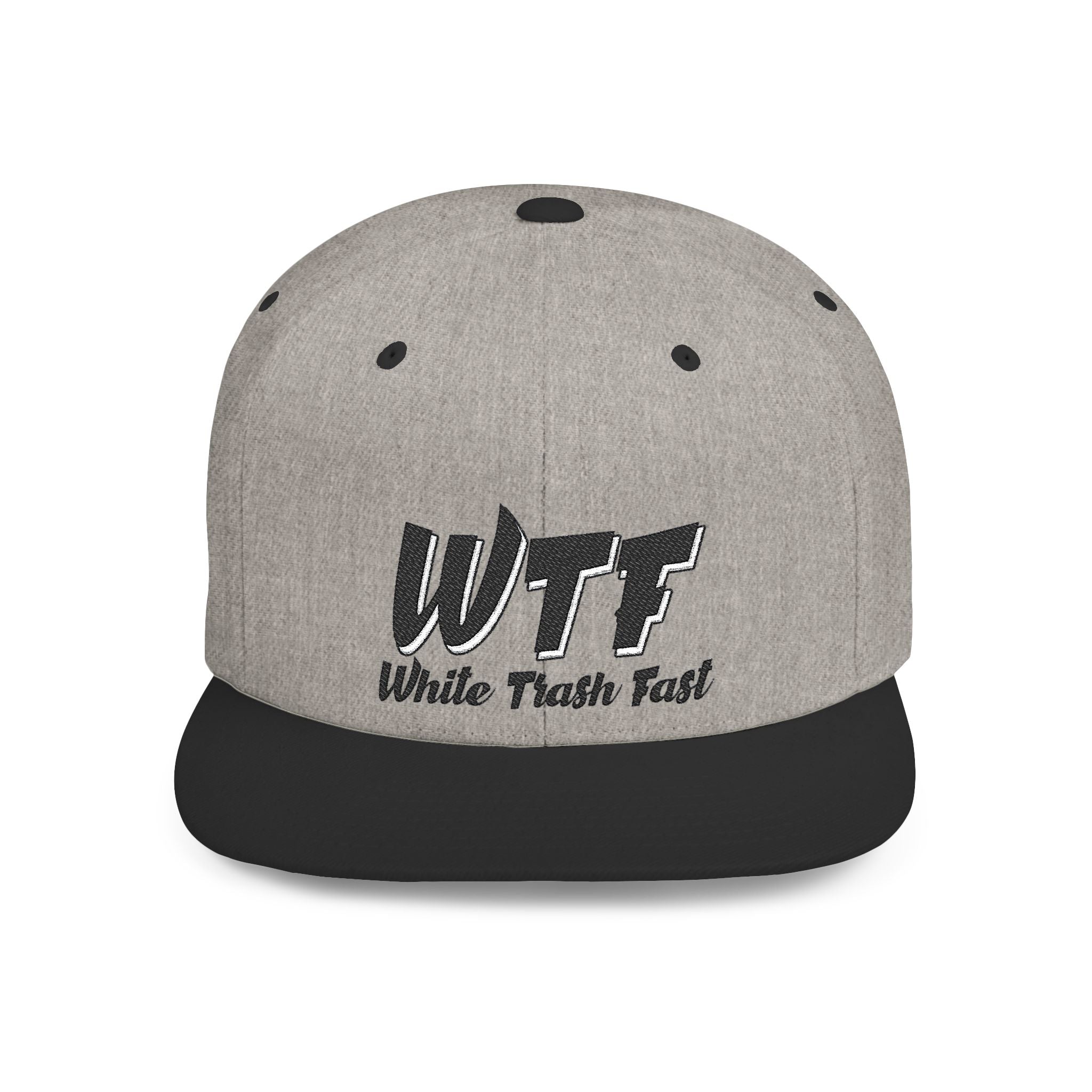White Trash Fast Flat Bill Snapback