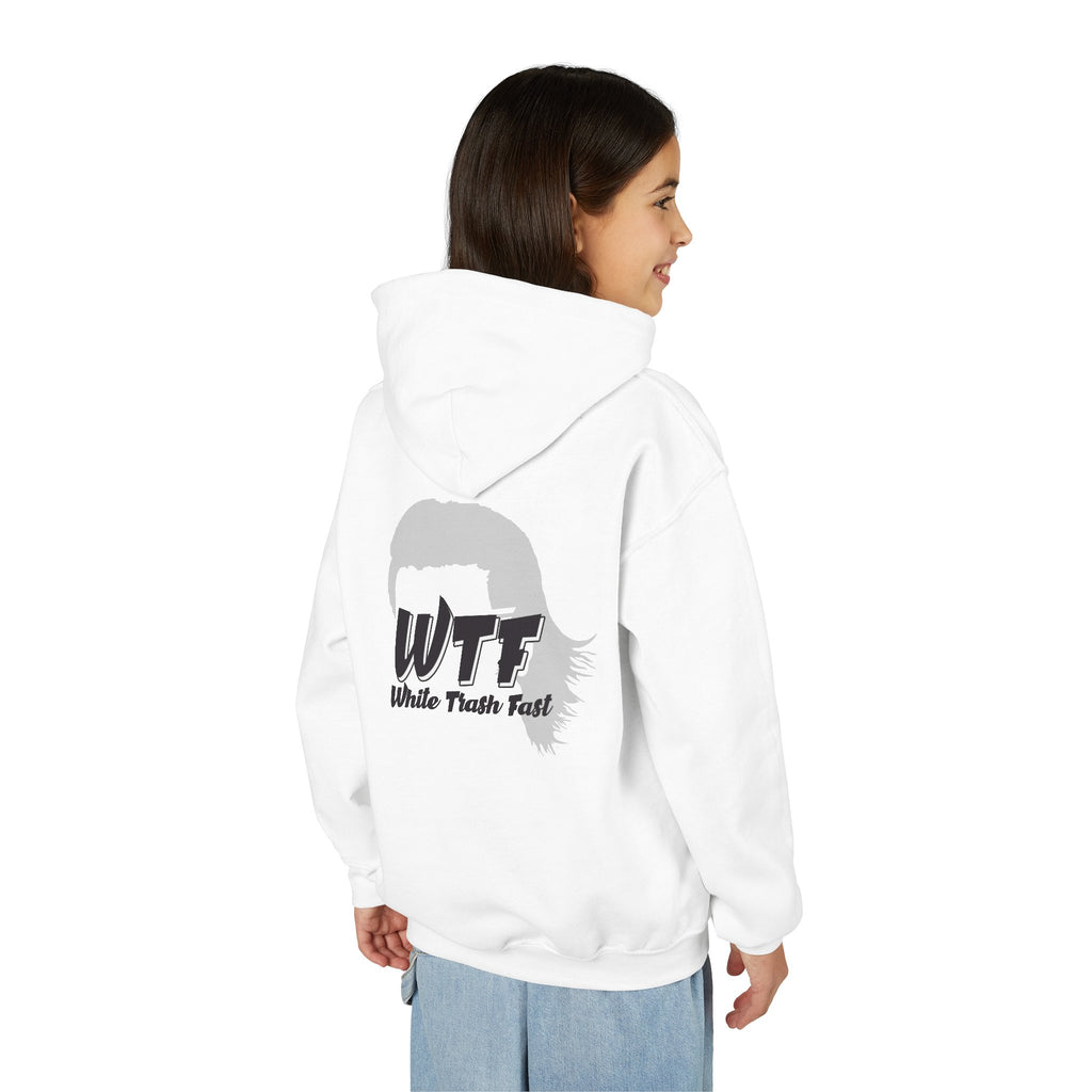 White Trash Fast Youth Unisex Hoodie