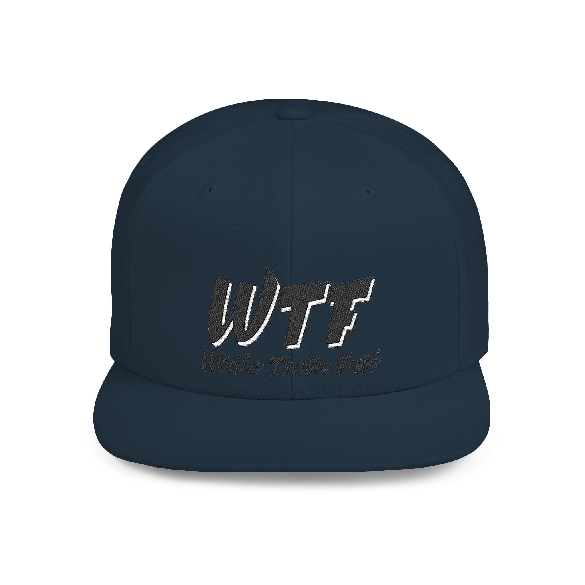 White Trash Fast Flat Bill Snapback