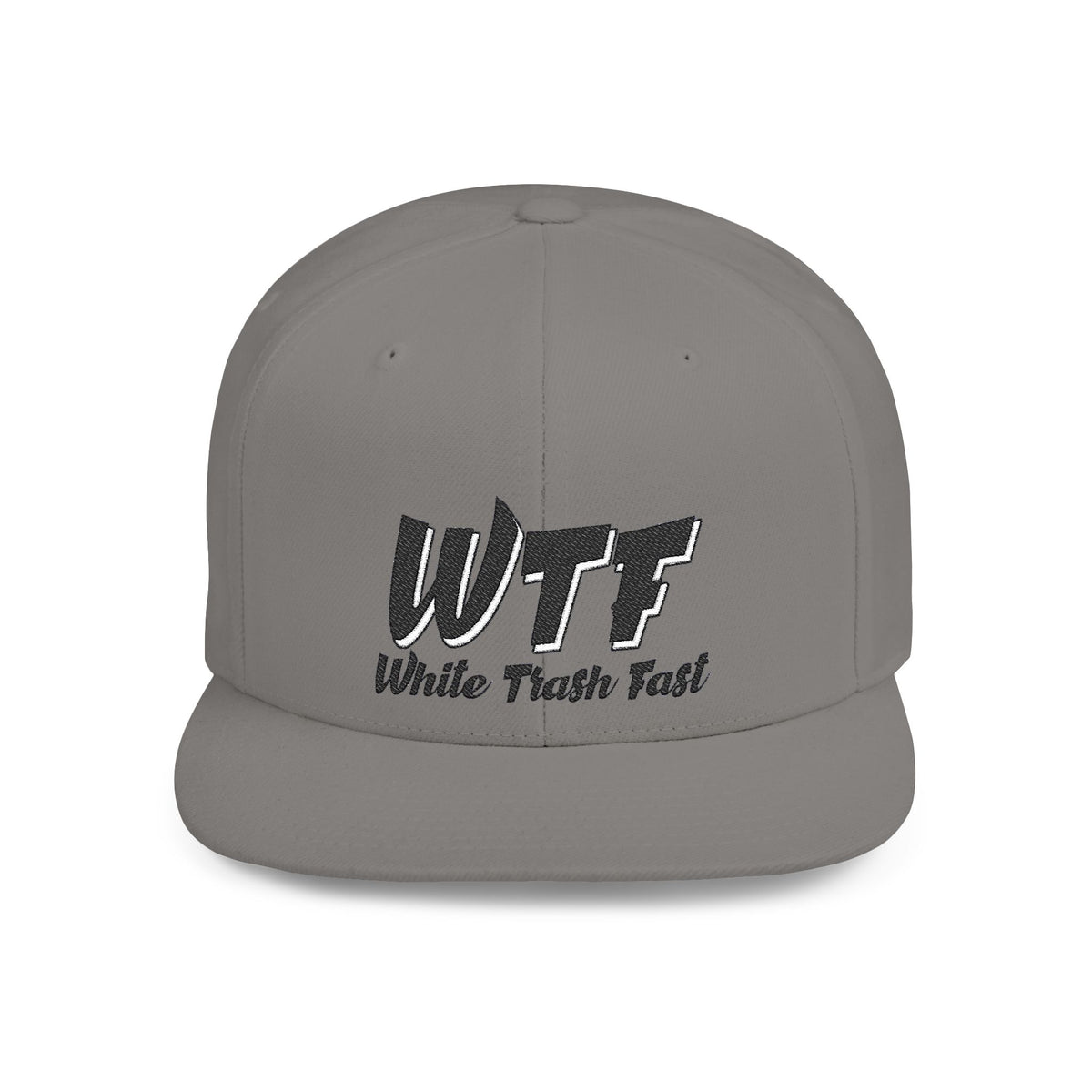 White Trash Fast Flat Bill Snapback