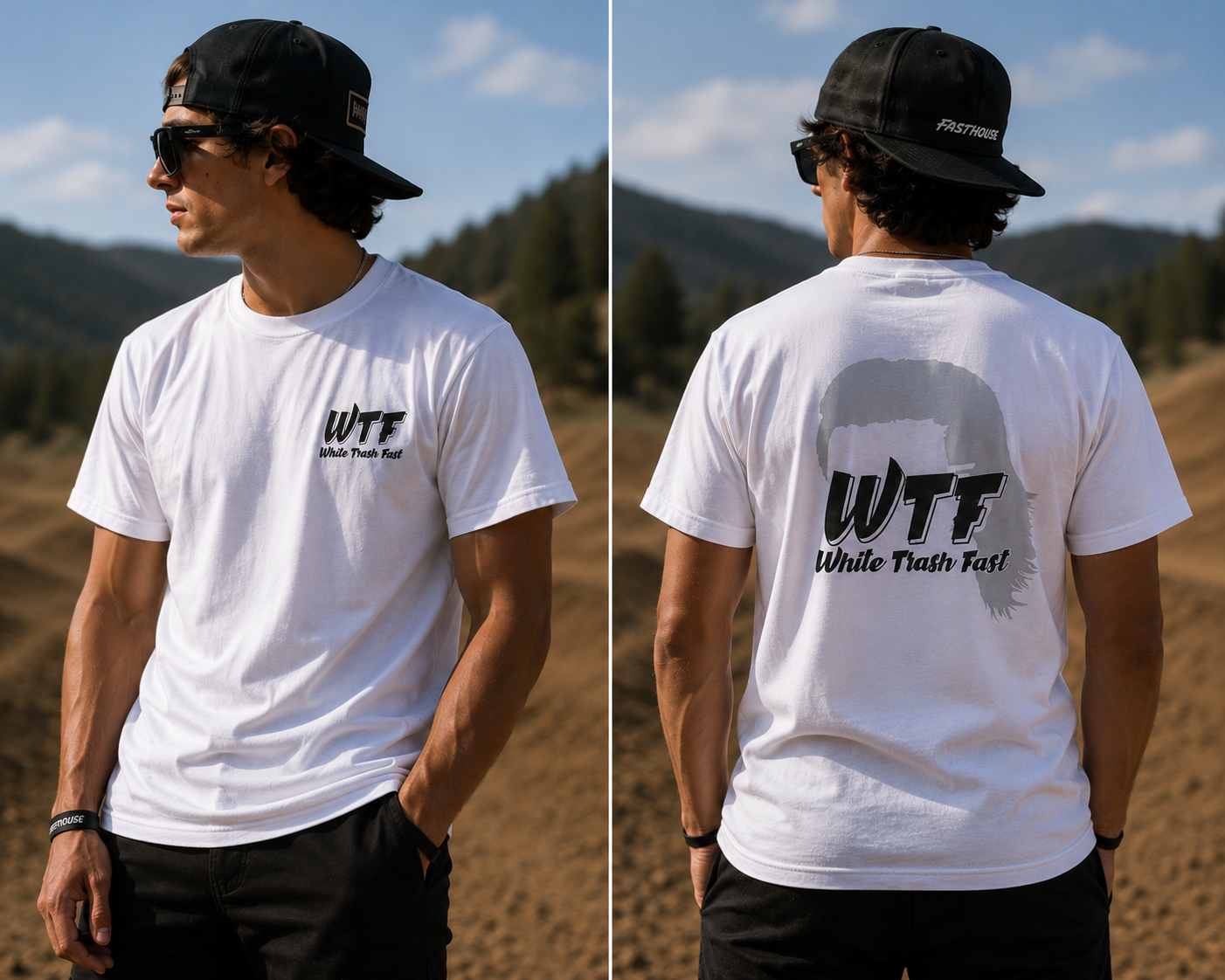 White Trash Fast Short Sleeve T-Shirt