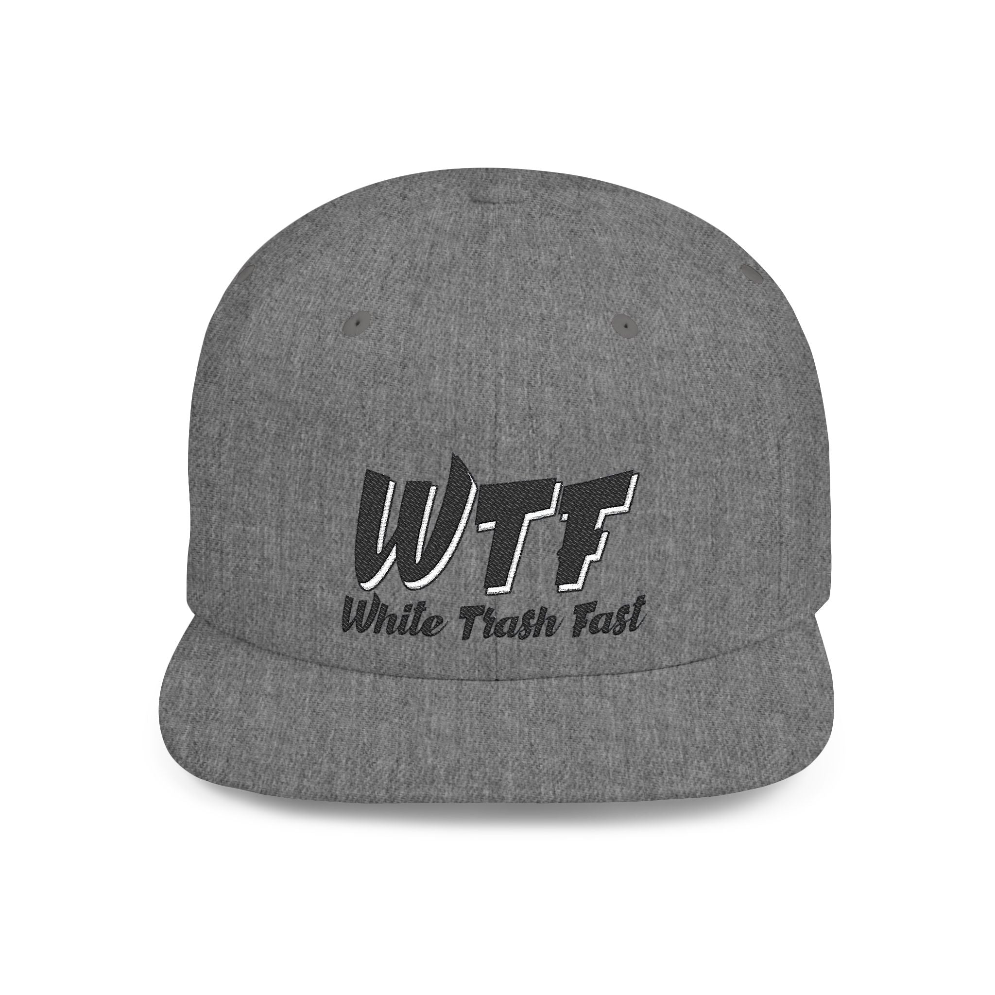 White Trash Fast Flat Bill Snapback