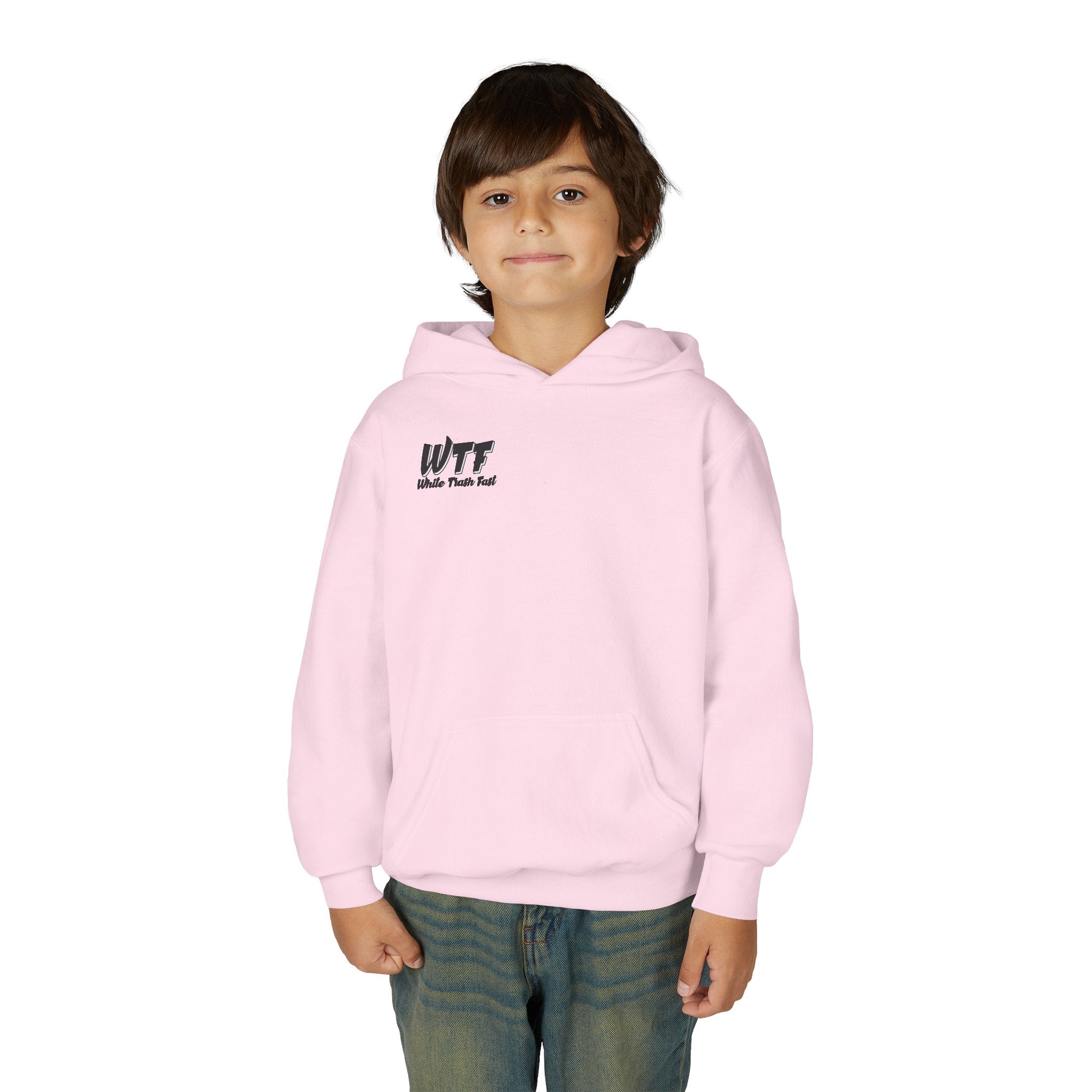 White Trash Fast Youth Unisex Hoodie