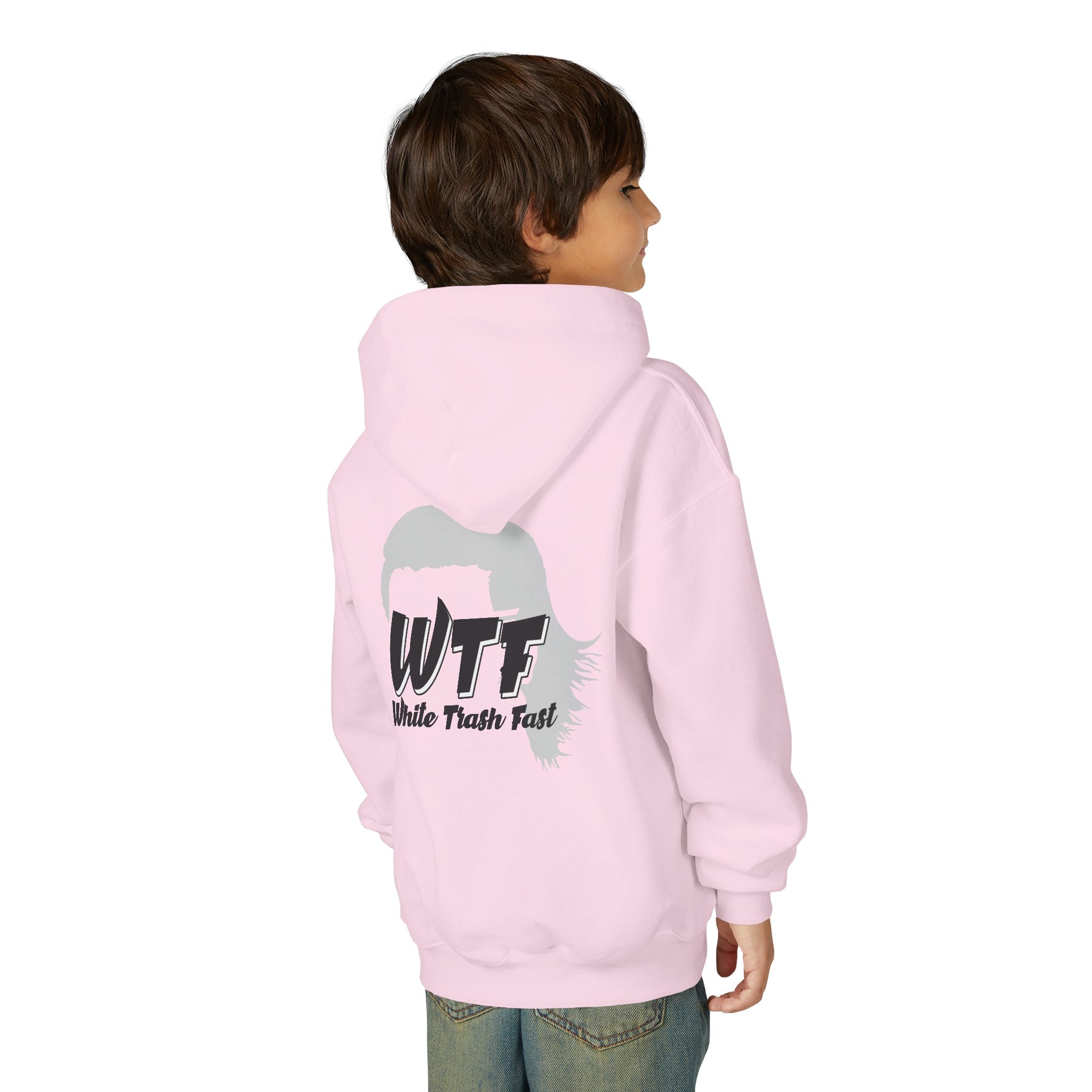 White Trash Fast Youth Unisex Hoodie