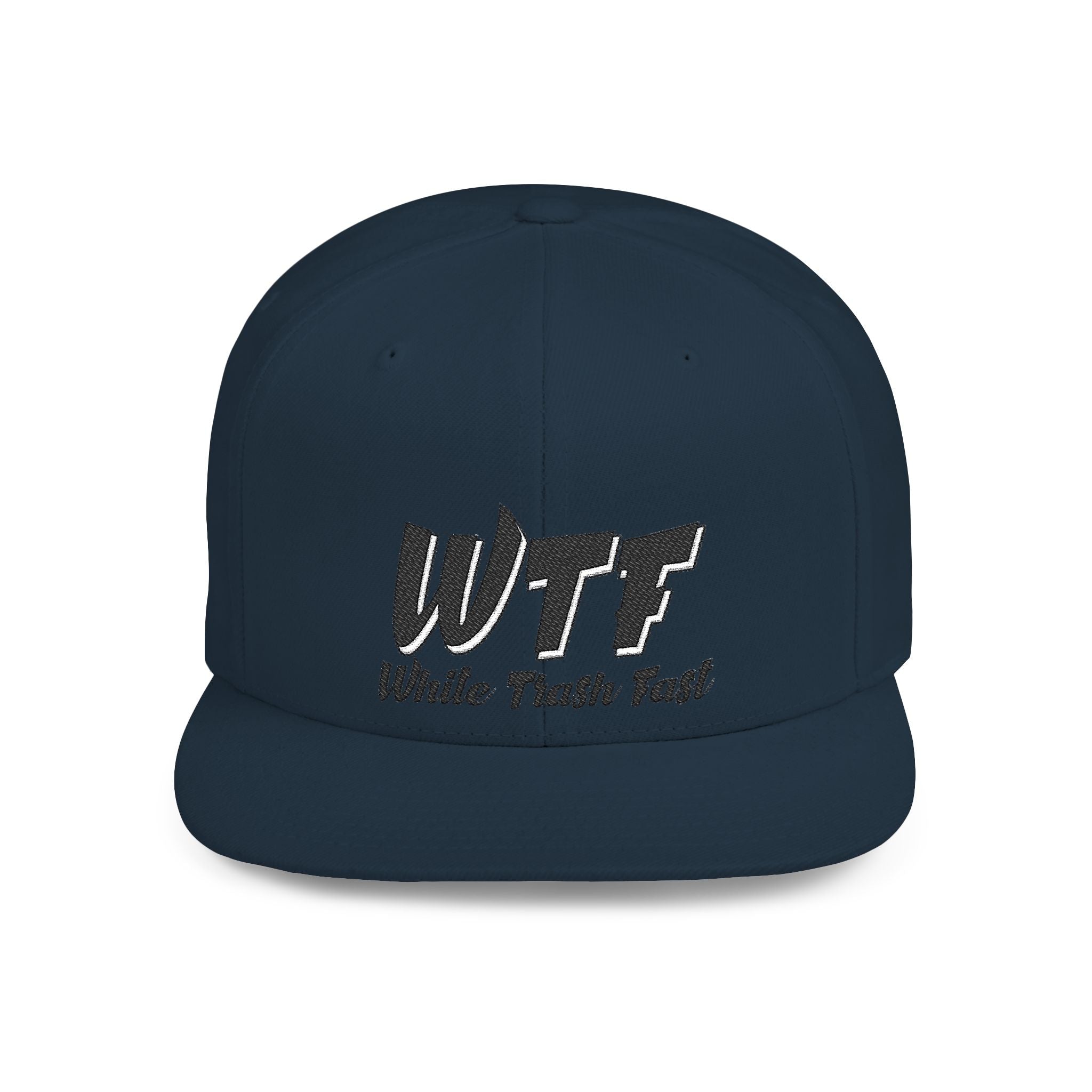 White Trash Fast Flat Bill Snapback