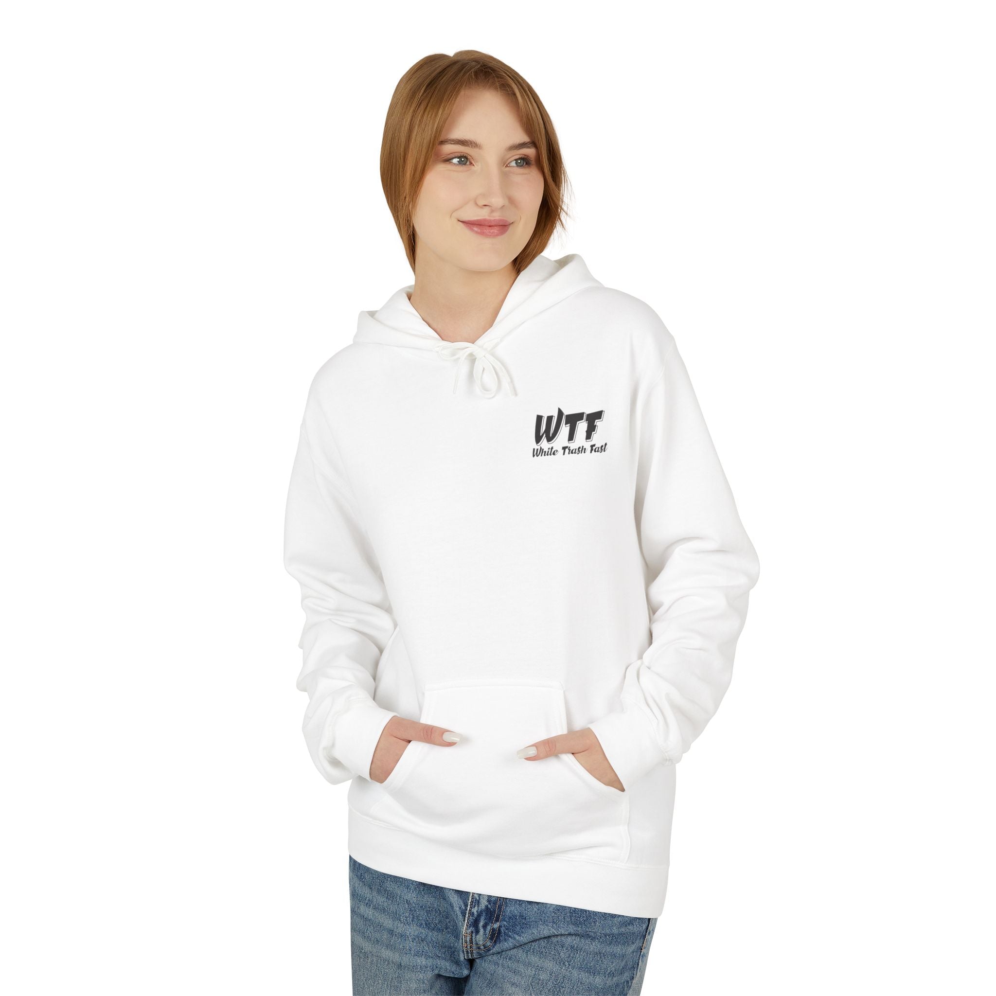 White Trash Fast Unisex Hoodie