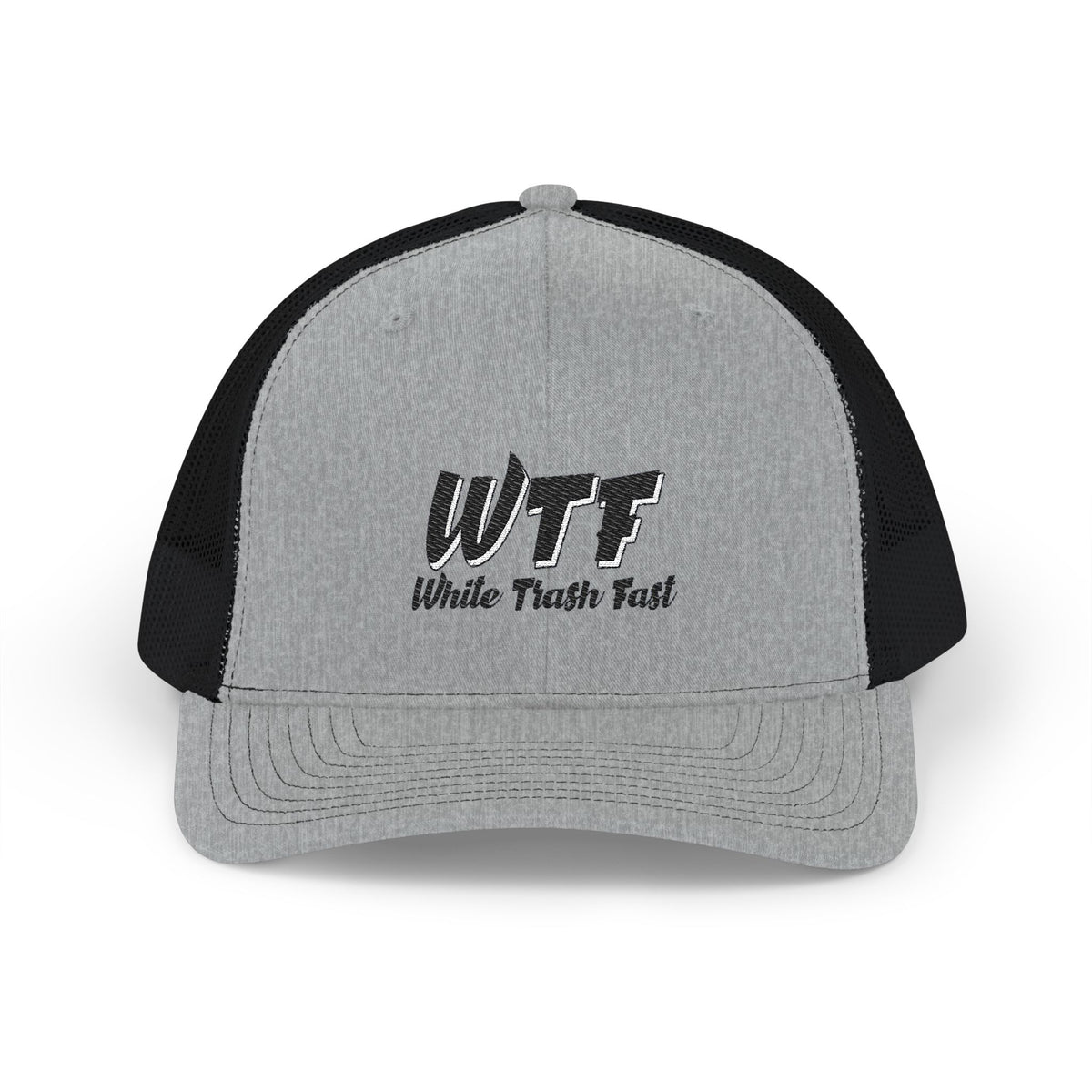 White Trash Fast Unisex Snapback Trucker Cap