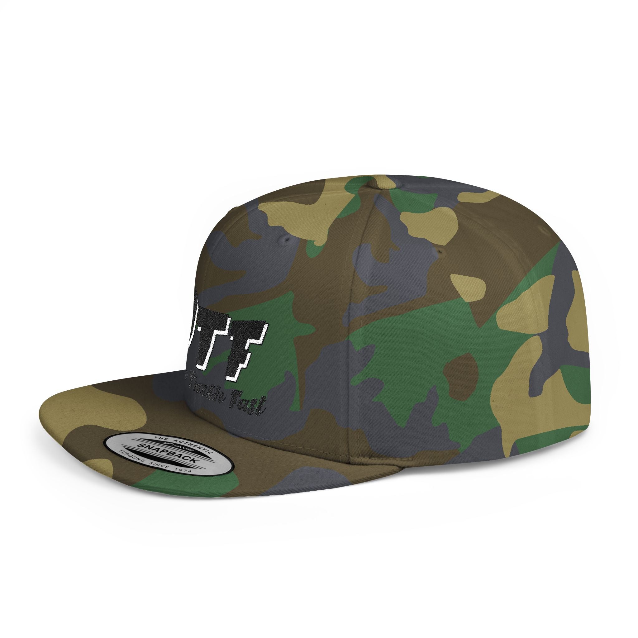White Trash Fast Flat Bill Snapback