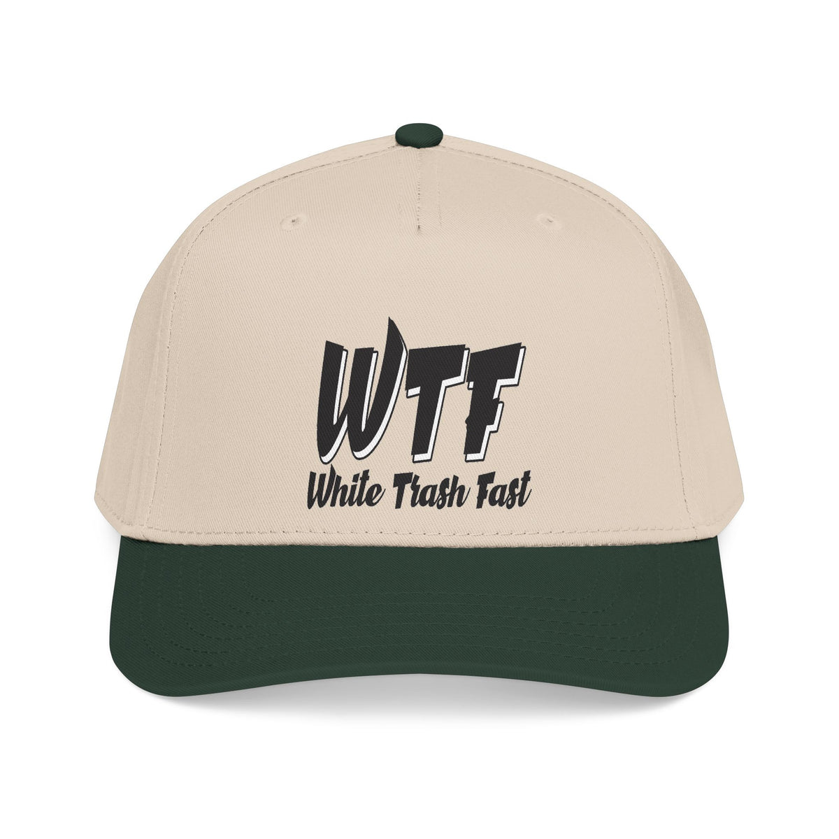 White Trash Fast Unisex Snapback Hat