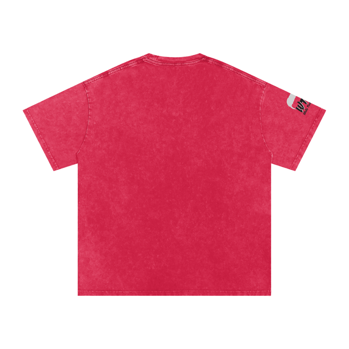 WTF Snow Washed Oversized Cotton T-Shirt-Unisex