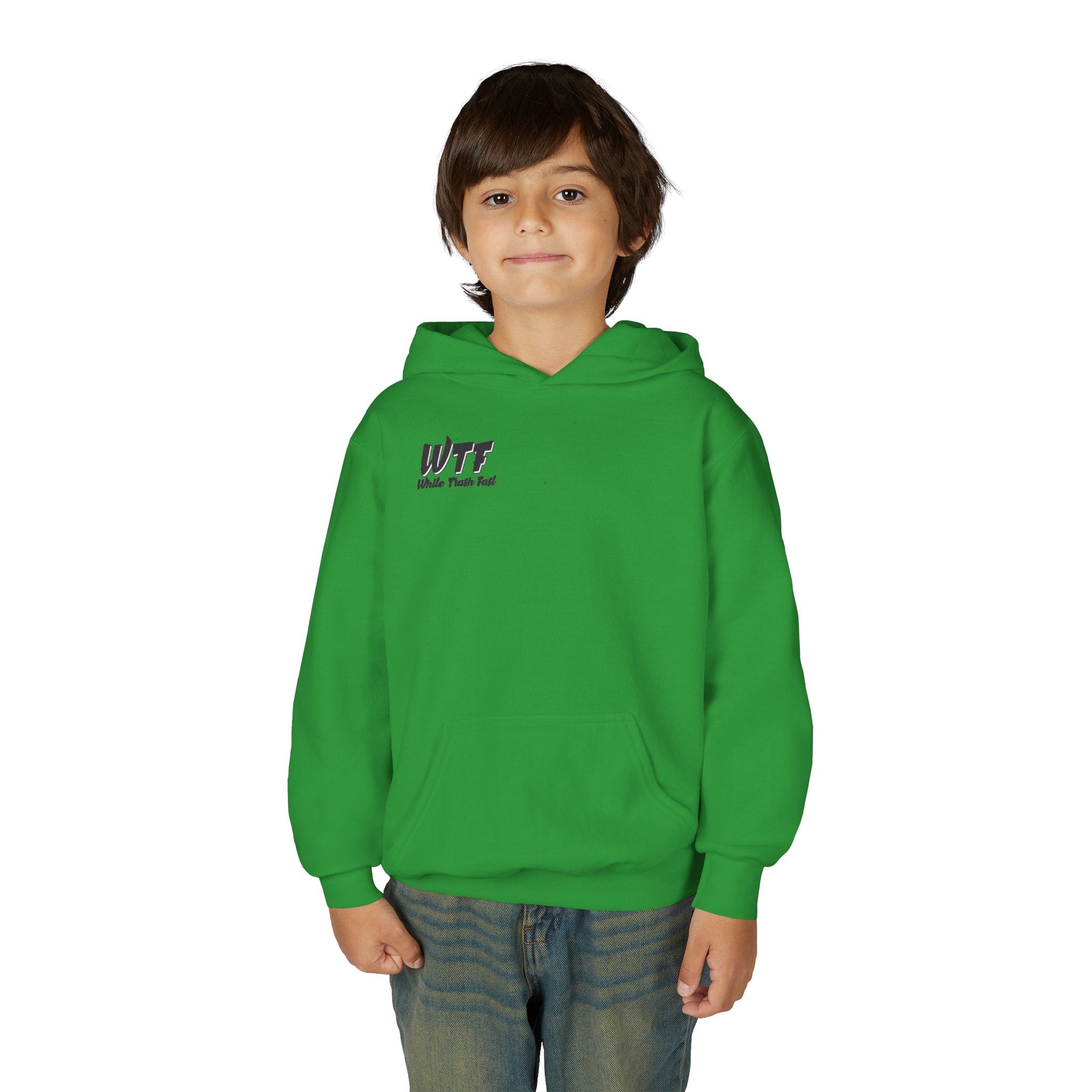 White Trash Fast Youth Unisex Hoodie