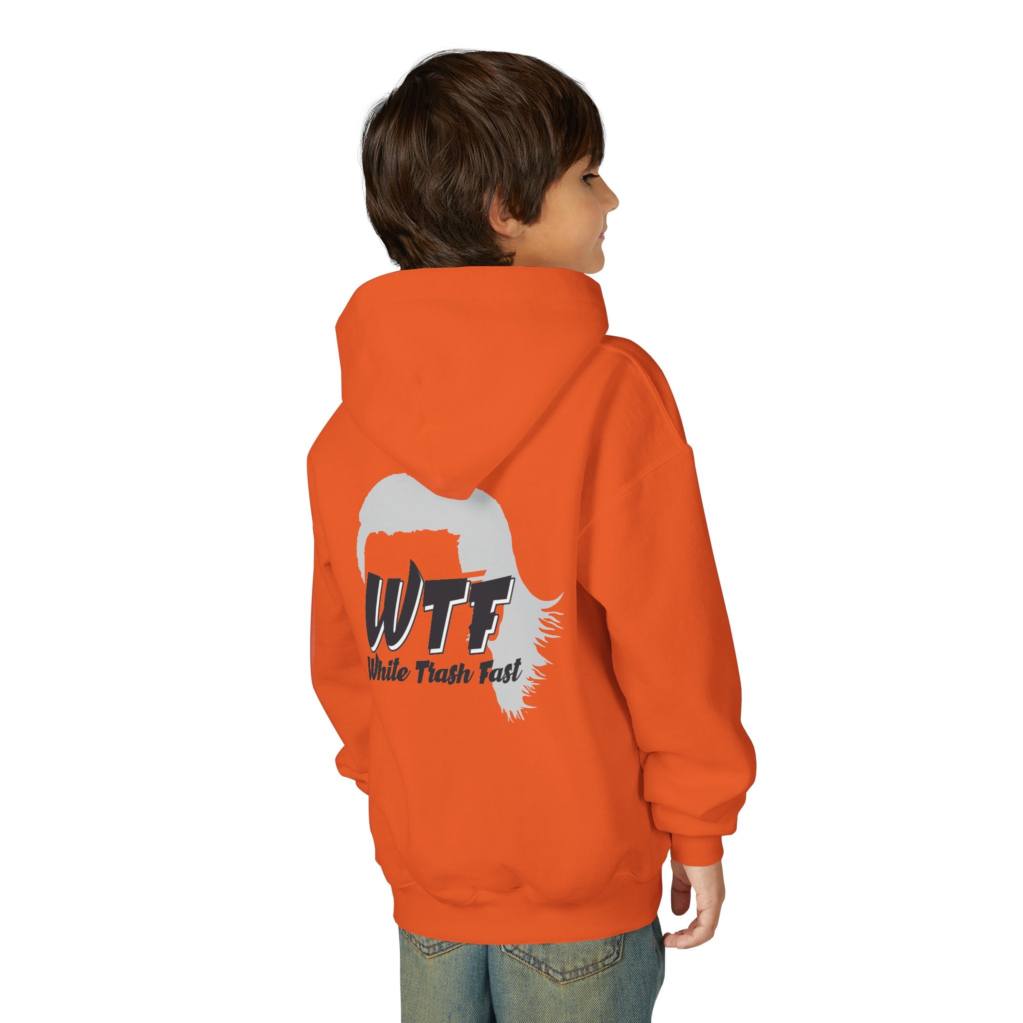 White Trash Fast Youth Unisex Hoodie