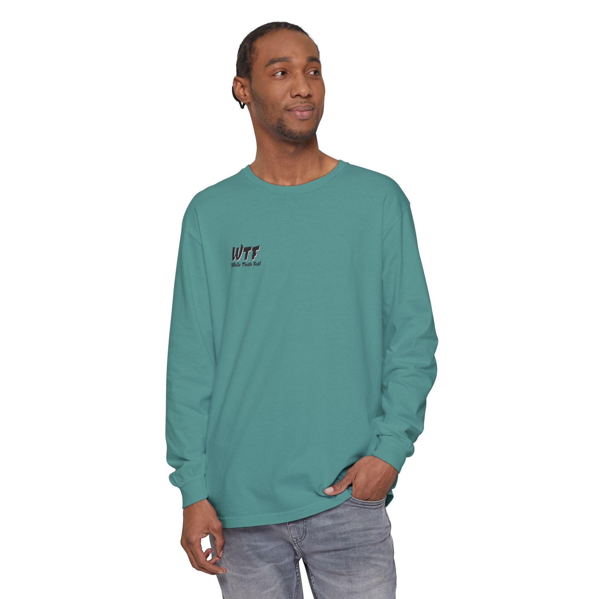 White Trash Fast Unisex Long Sleeve Shirt
