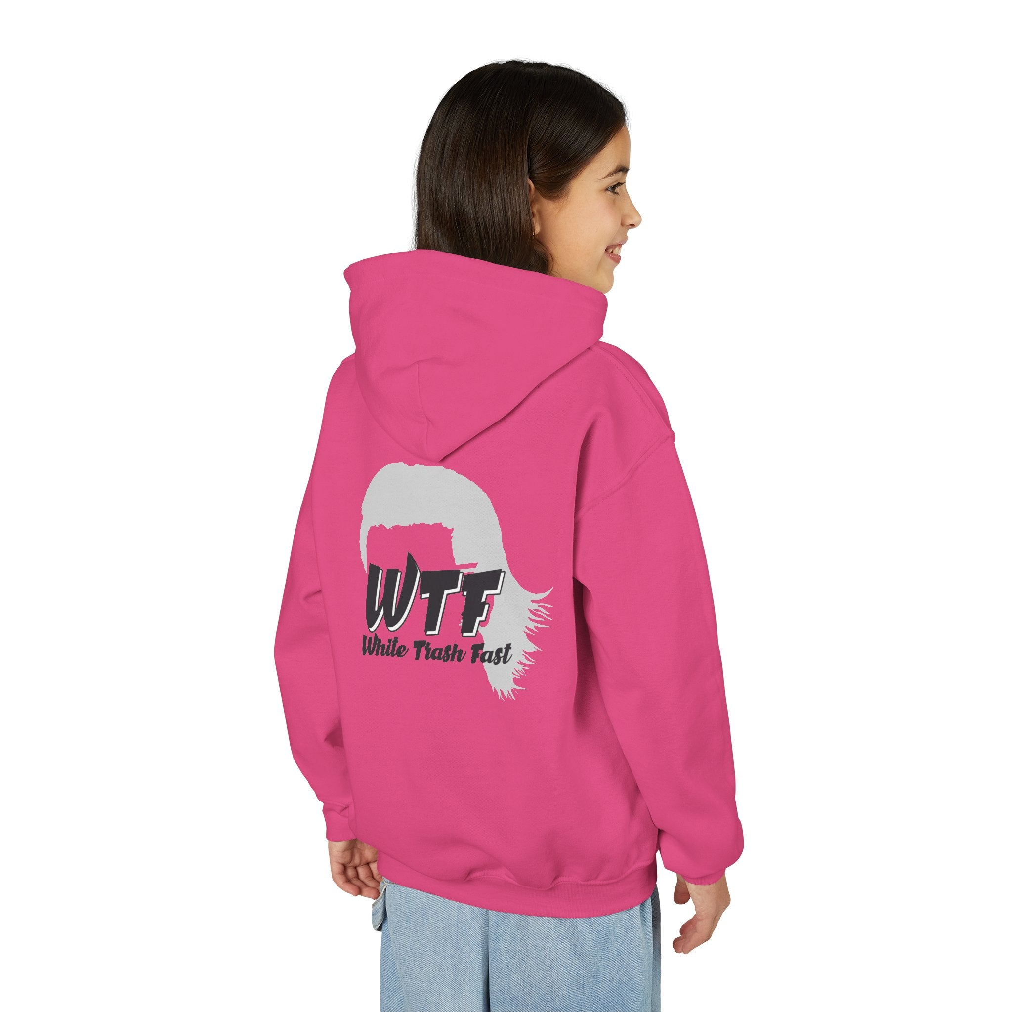 White Trash Fast Youth Unisex Hoodie