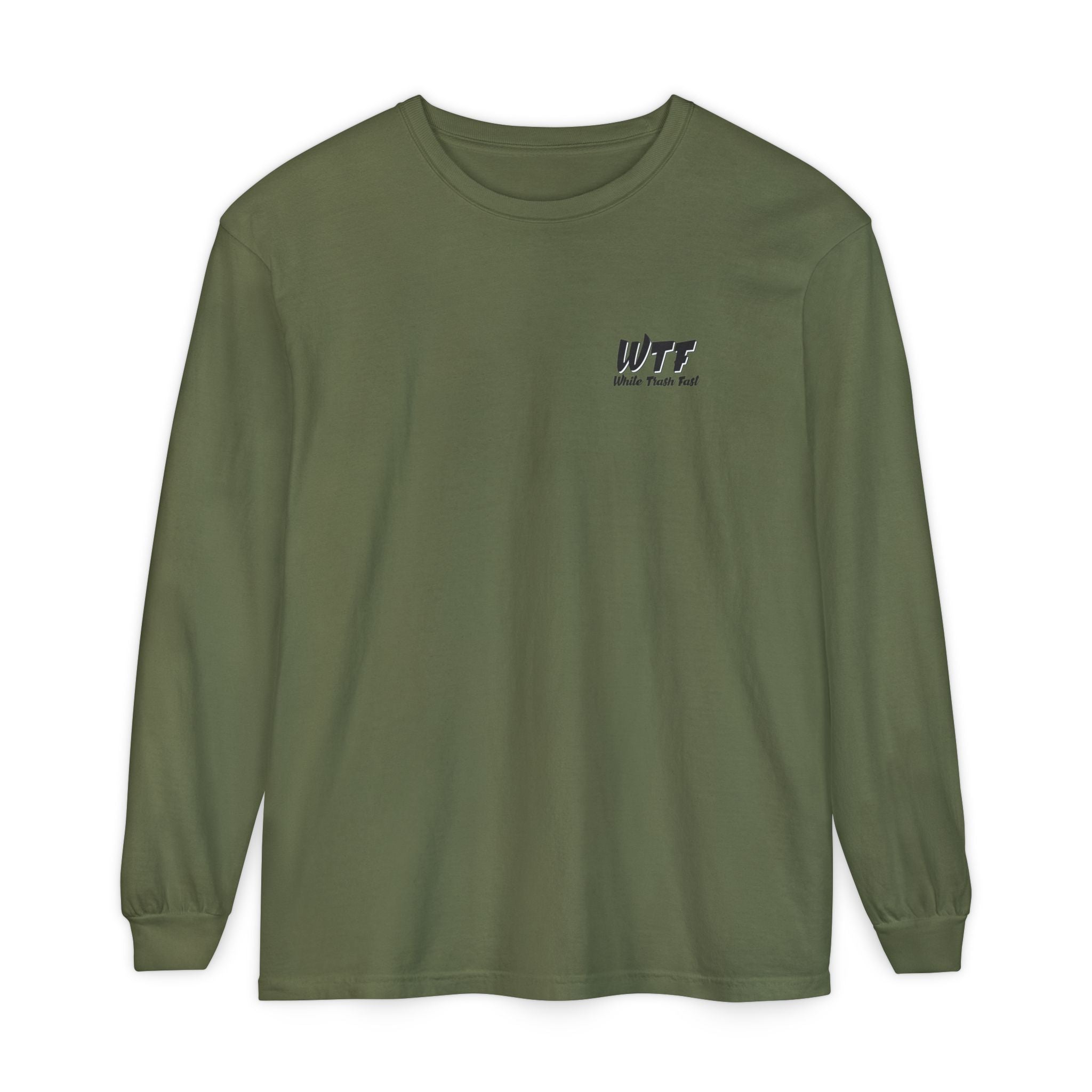 White Trash Fast Unisex Long Sleeve Shirt
