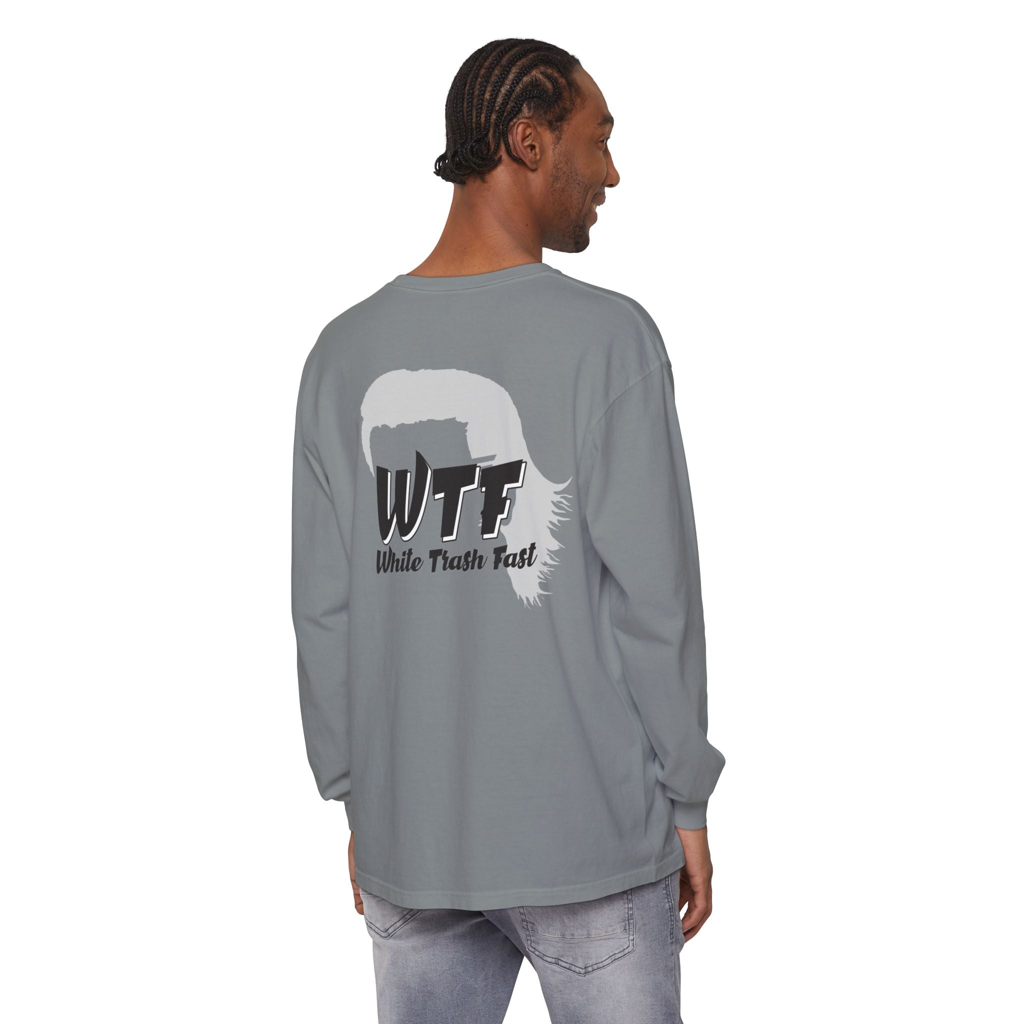 White Trash Fast Unisex Long Sleeve Shirt