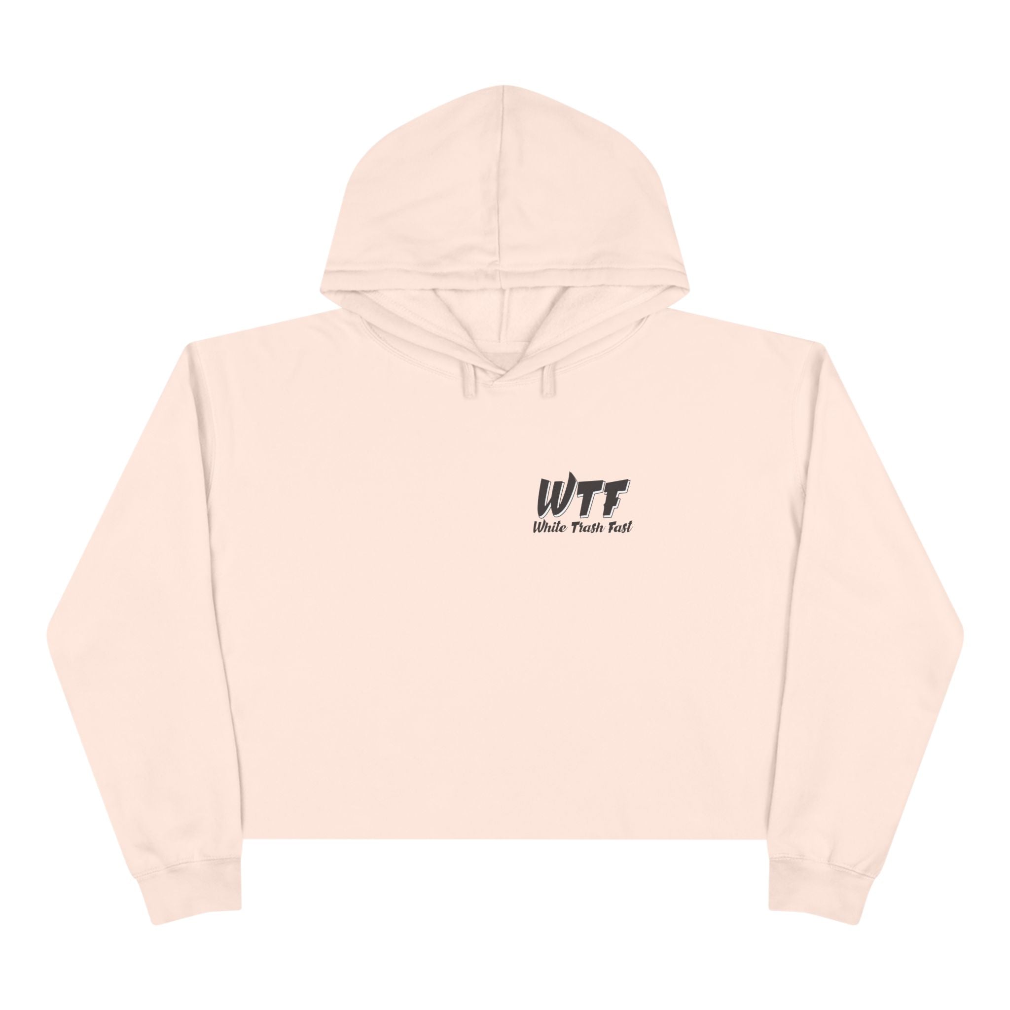 White Trash Fast Women's Crop Hoodie
