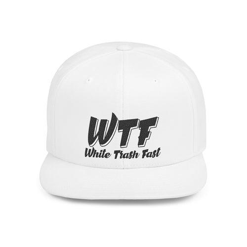 White Trash Fast Flat Bill Snapback