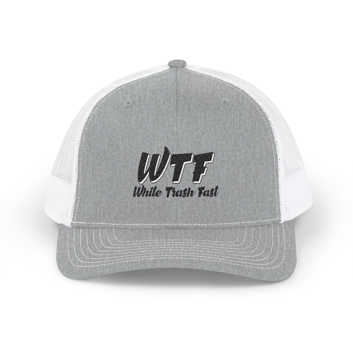 White Trash Fast Unisex Snapback Trucker Cap
