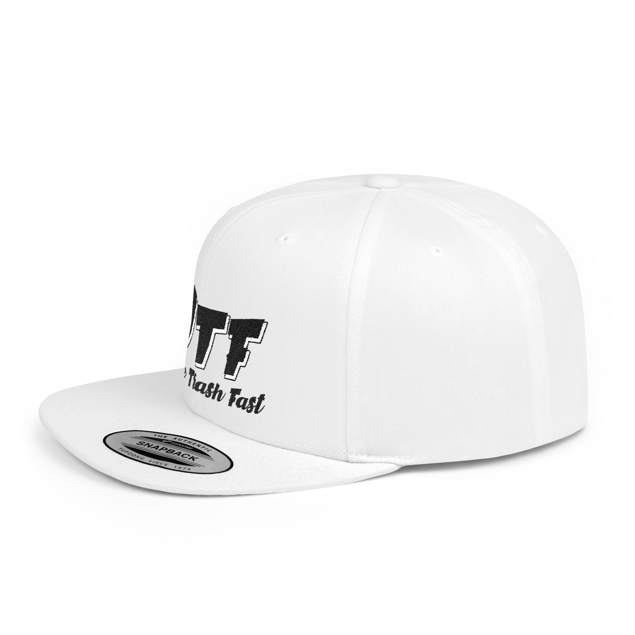 White Trash Fast Flat Bill Snapback