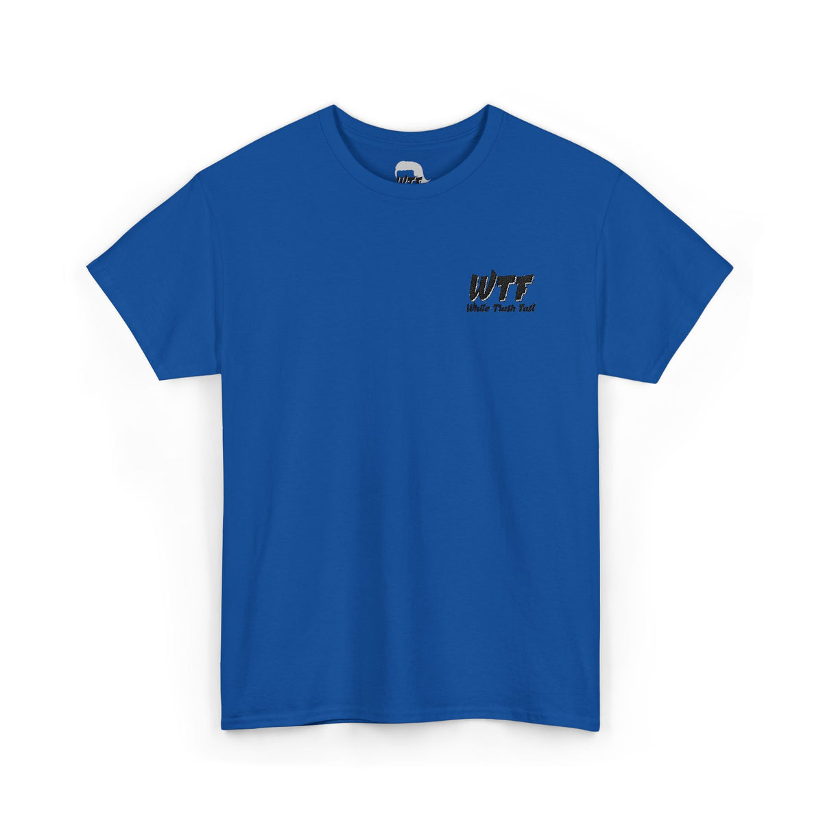 White Trash Fast Embroidered Unisex Heavy Cotton Tee