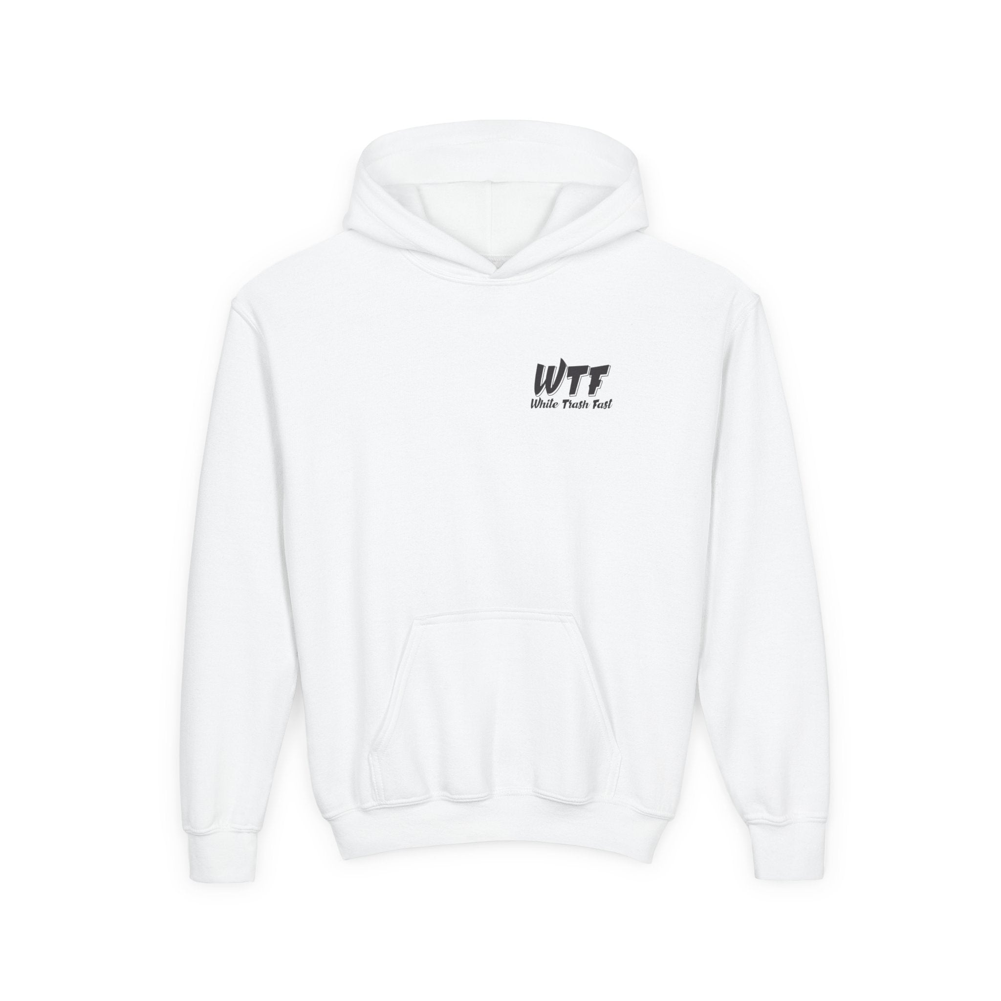 White Trash Fast Youth Unisex Hoodie