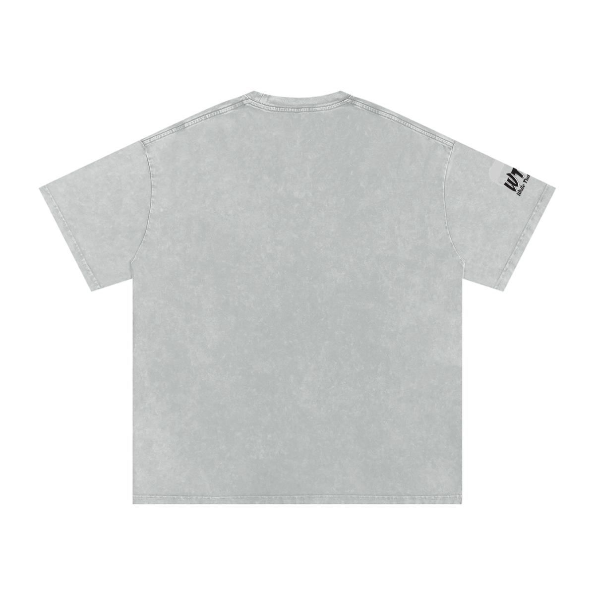 WTF Snow Washed Oversized Cotton T-Shirt-Unisex
