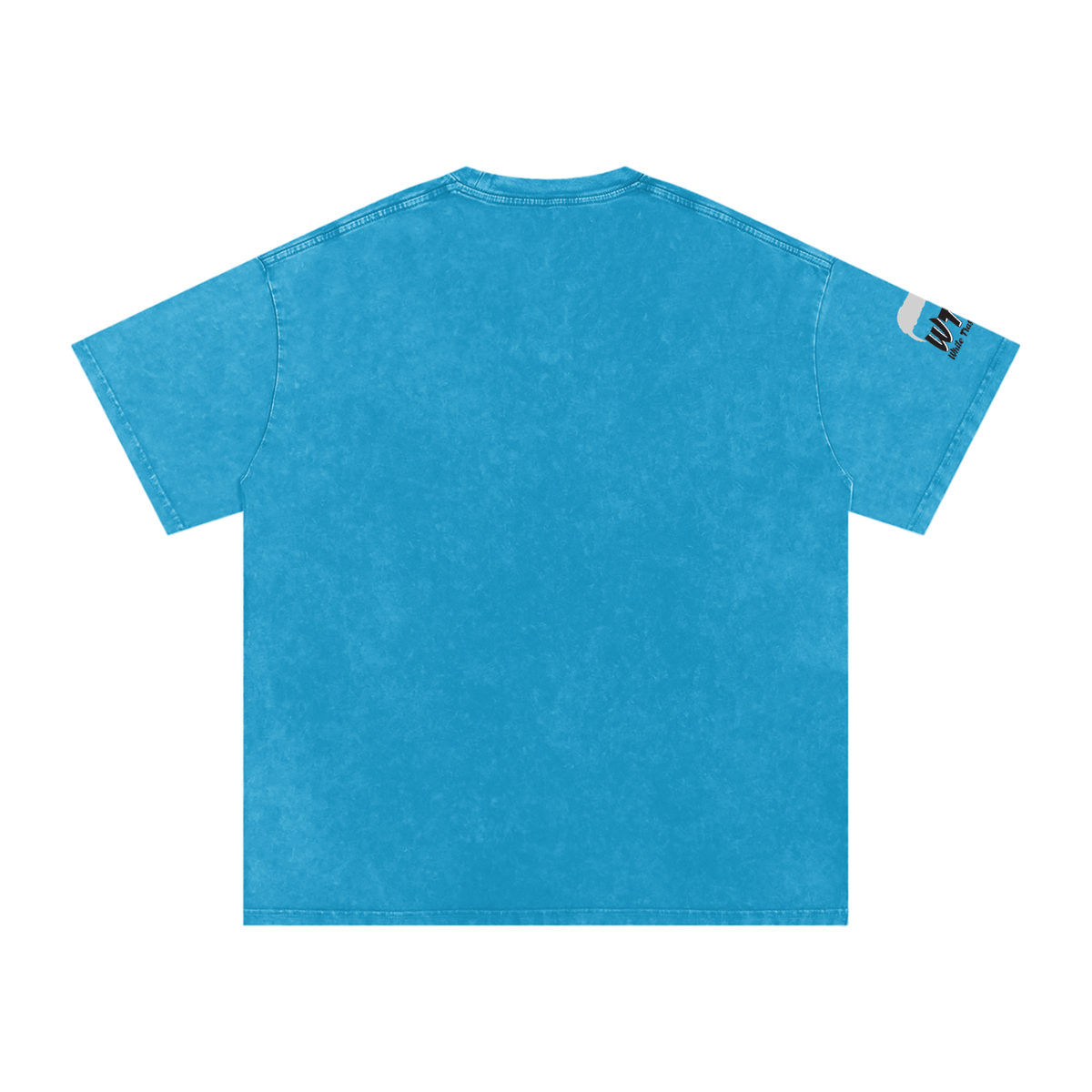 WTF Snow Washed Oversized Cotton T-Shirt-Unisex